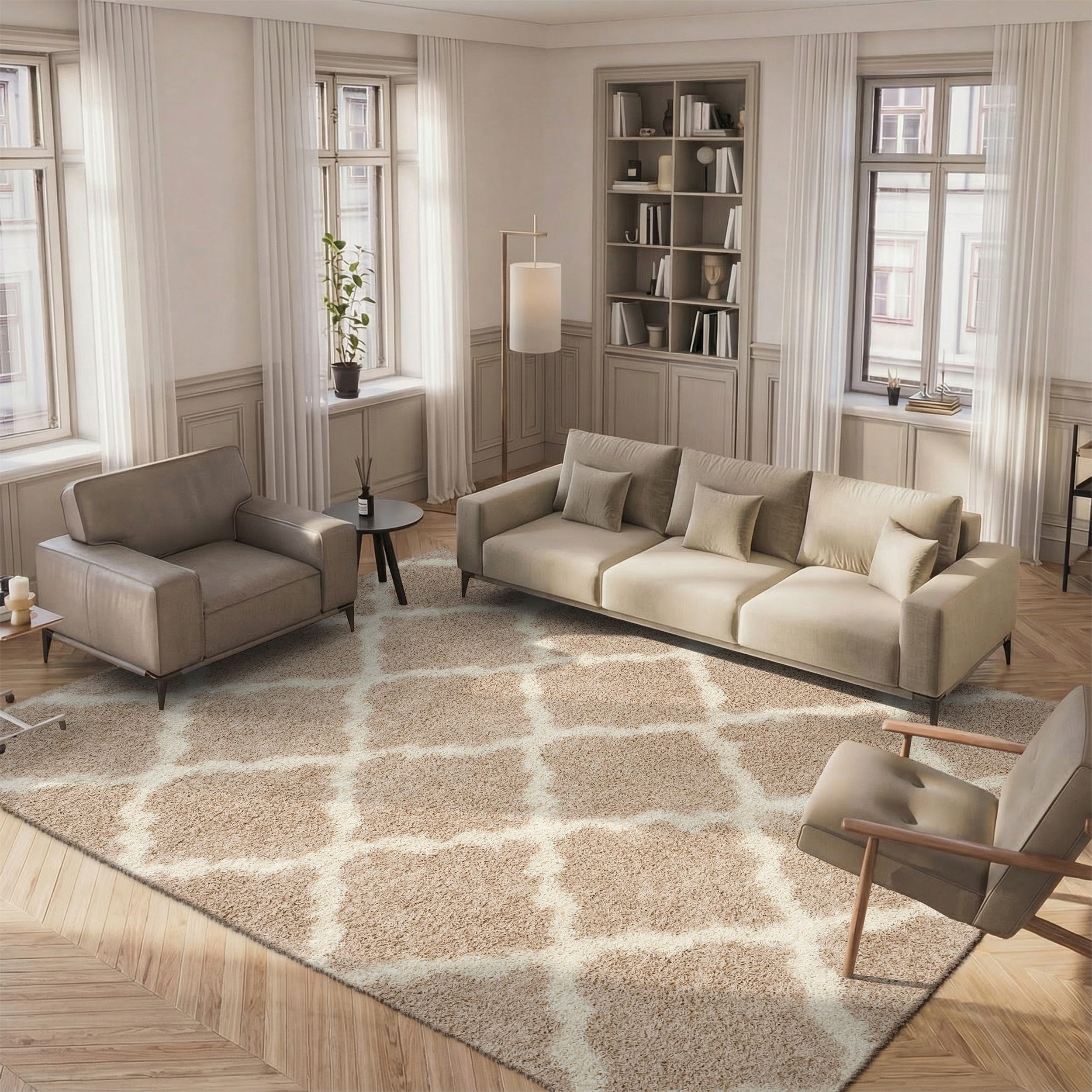 Amazon.com: SAFAVIEH Area Rug 8x10 - Dallas Shag Collection