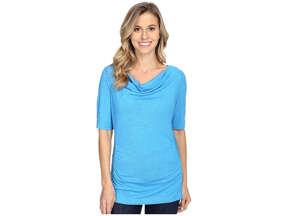 

Royal Robbins Essential Tencel(r) Cowl Neck (Abyss Blue) Women's Clothing