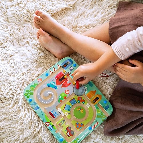 Miniatura 3 de Juego de magnético laberinto de ciudad de la marca Haba para niños de 2 años en adelante