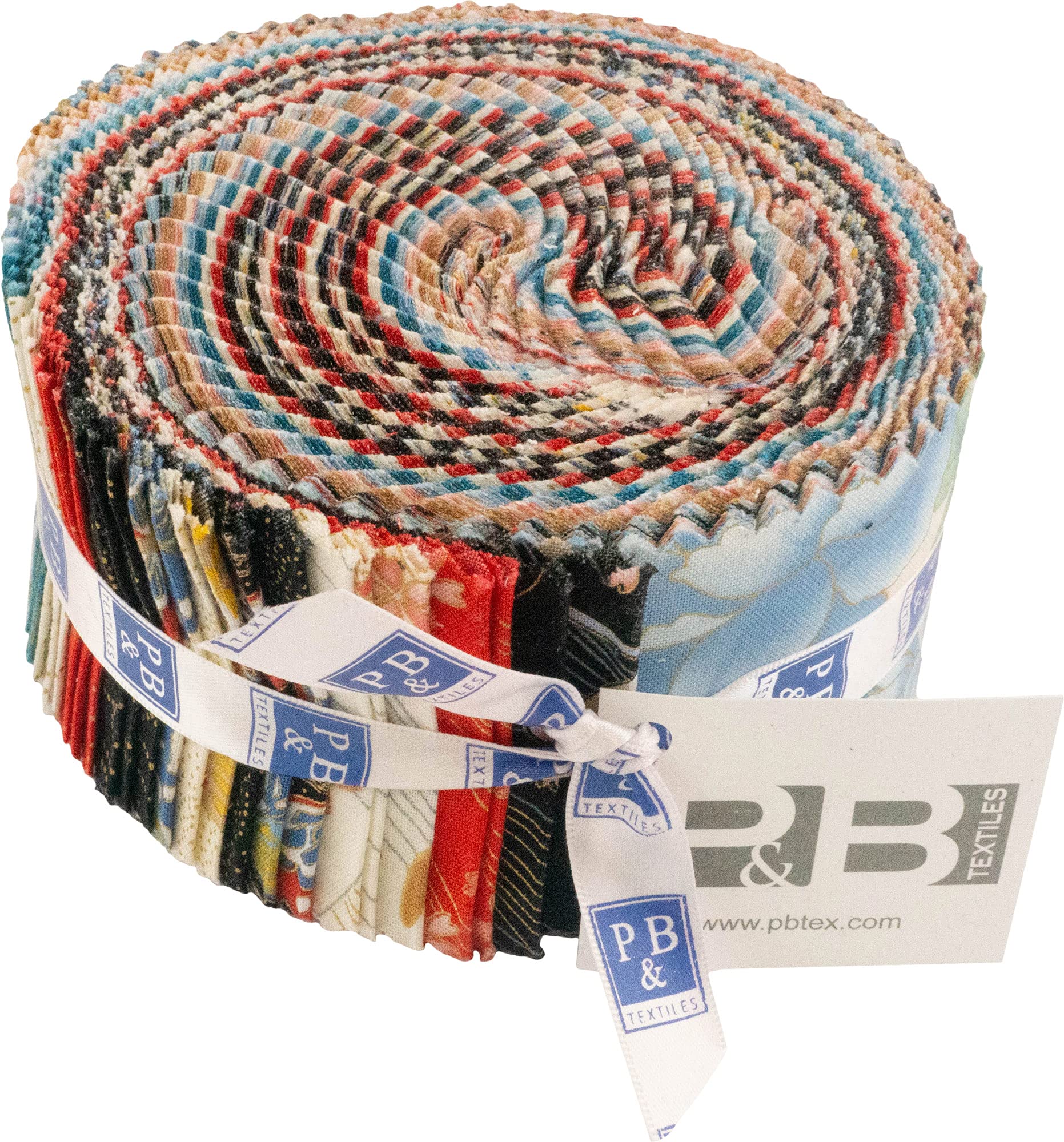 P&B Boutique Niwa Strips 40 2.5-inch Strips Jelly Roll P&B Textiles