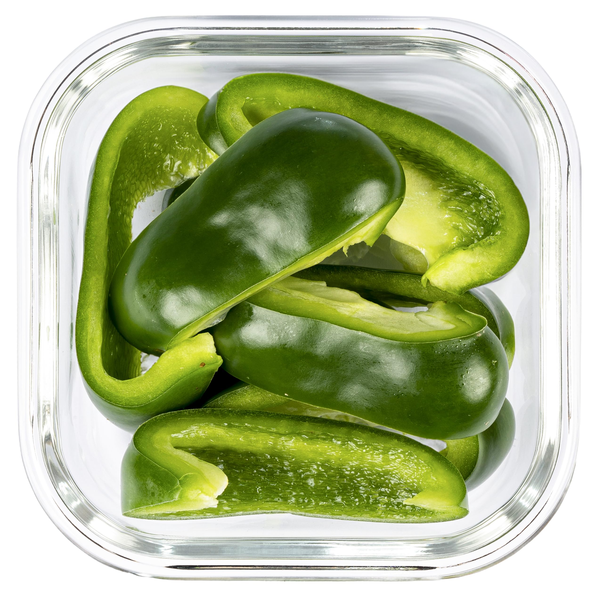 Scatola ermetica per alimenti in vetro, contenitore di conservazione alimentare, contenitore in vetro per conservazione alimentare, poco ingombrante, per forno a microonde e congelatore