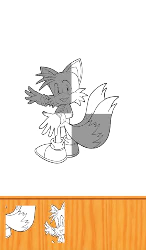 Coloring Puzzle Book hedgehog