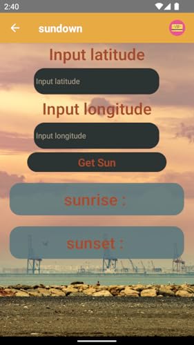 sundown NR