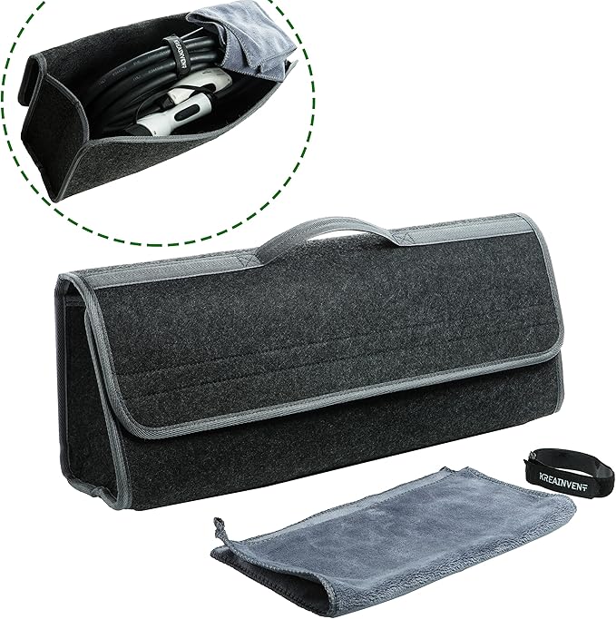 Kreainvent EV Cable Bag for Charging Cable EV Cable Bag Organiser