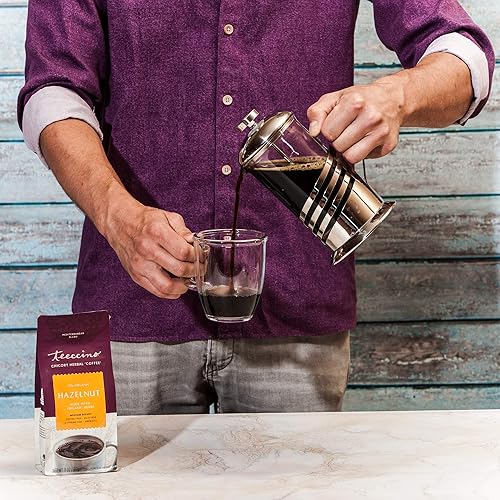 Vista 40 de Teeccino Java Chicory Coffee Alternative – Café de hierbas molido que es prebiótico, sin cafeína y sin ácidos, tostado medio, 11 onzas (paquete de 3)