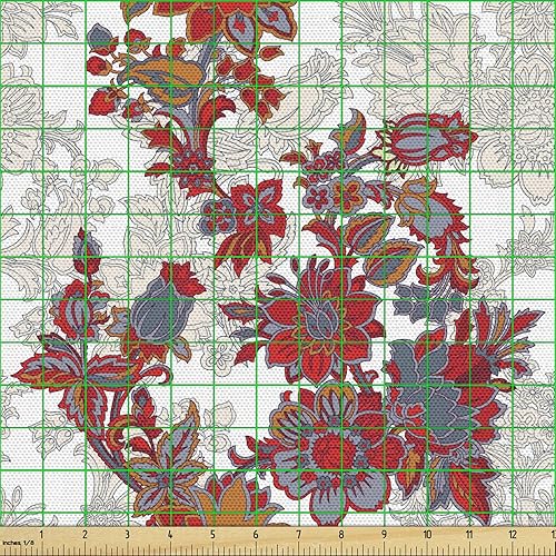 Vista 67 de Ambesonne - Tela de punto elástica