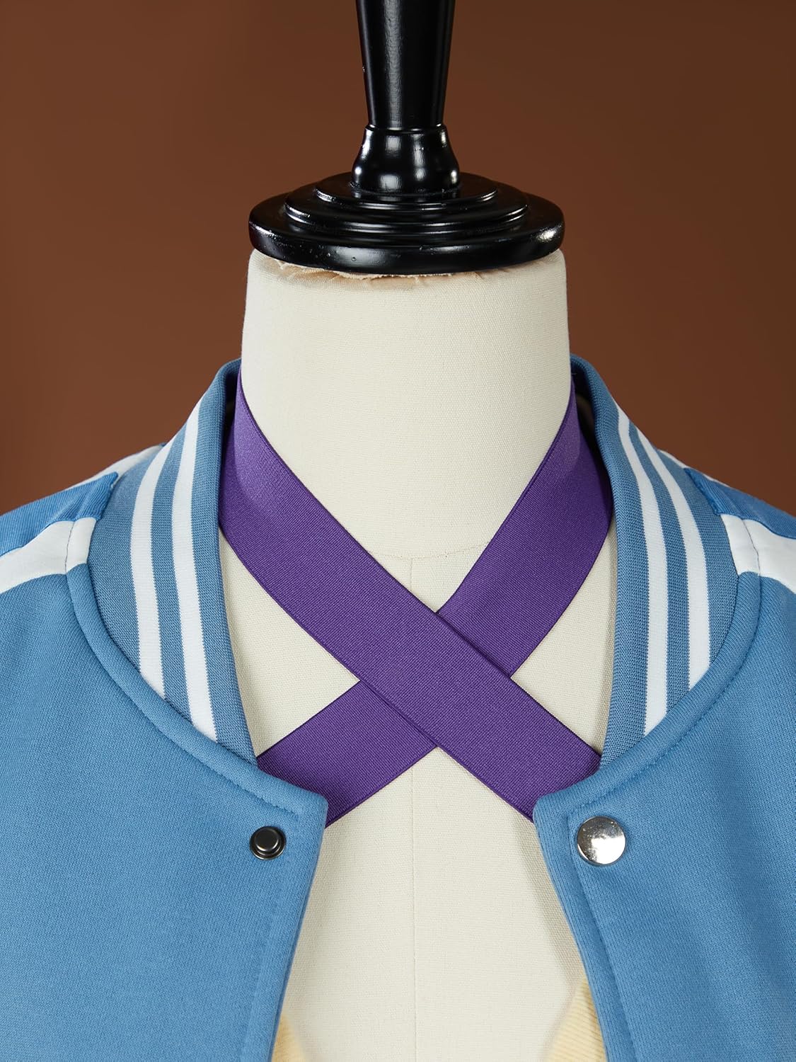 Cosplay.fm Women Anime Cosplay Costume Baseball Jacket and Sweater with Cape - Image 8