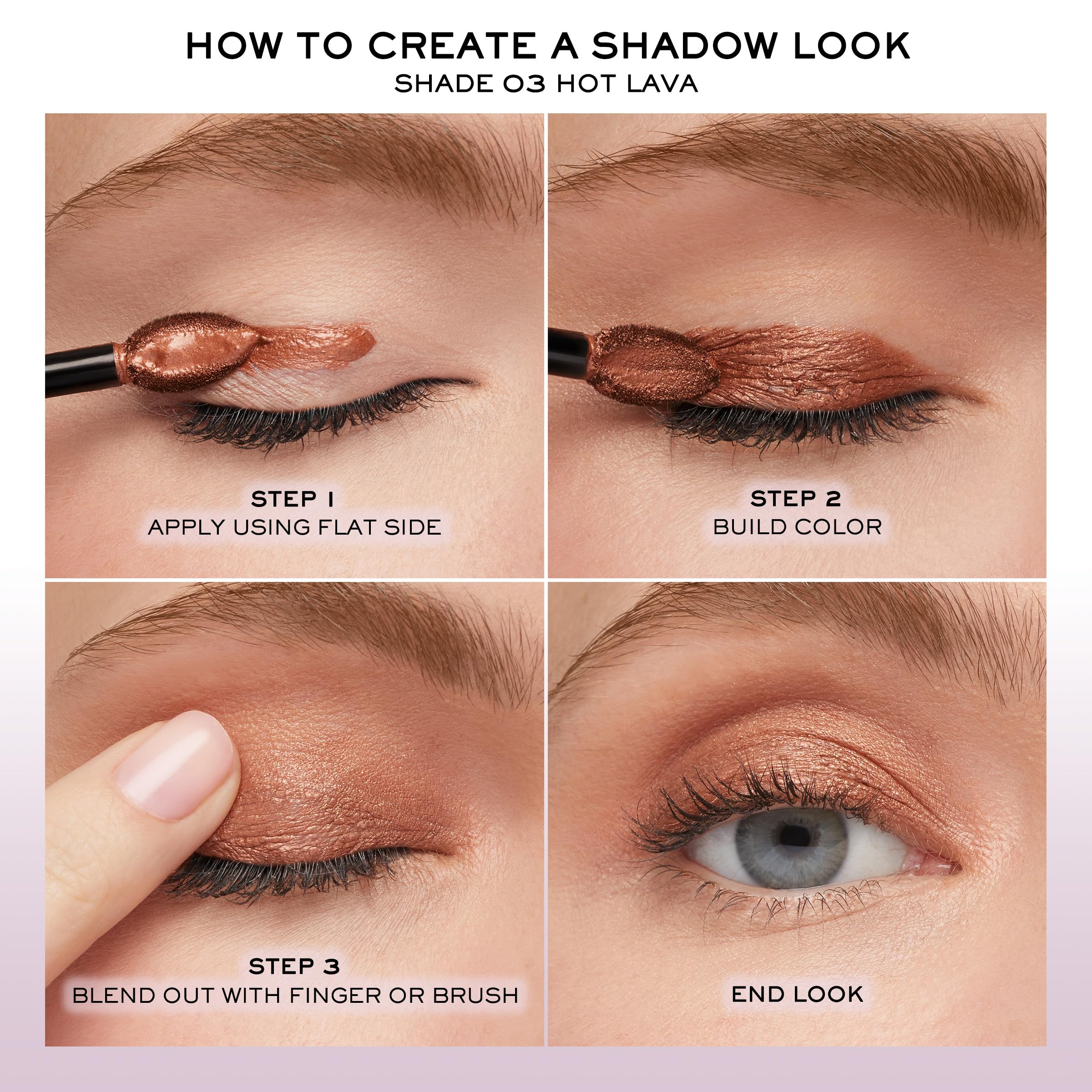 Lancôme Idôle Tint Long Wear Liquid Eyeshadow & Eyeliner - Multi-Use Eye Makeup in Shimmery & Matte Finishes - Buildable Color & Up to 16H of Wear