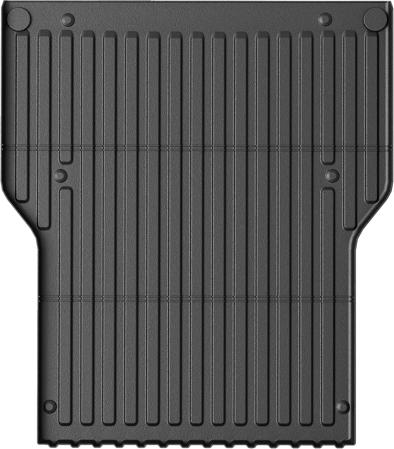 PULLAFUN Truck Bed Mat for 2005-2023 Toyota Tacoma Double/Crew Cab 5 Feet(60.5 inches) Bed, Custom Fit All Weather TPE Pickup Bed Liner Cargo Mat