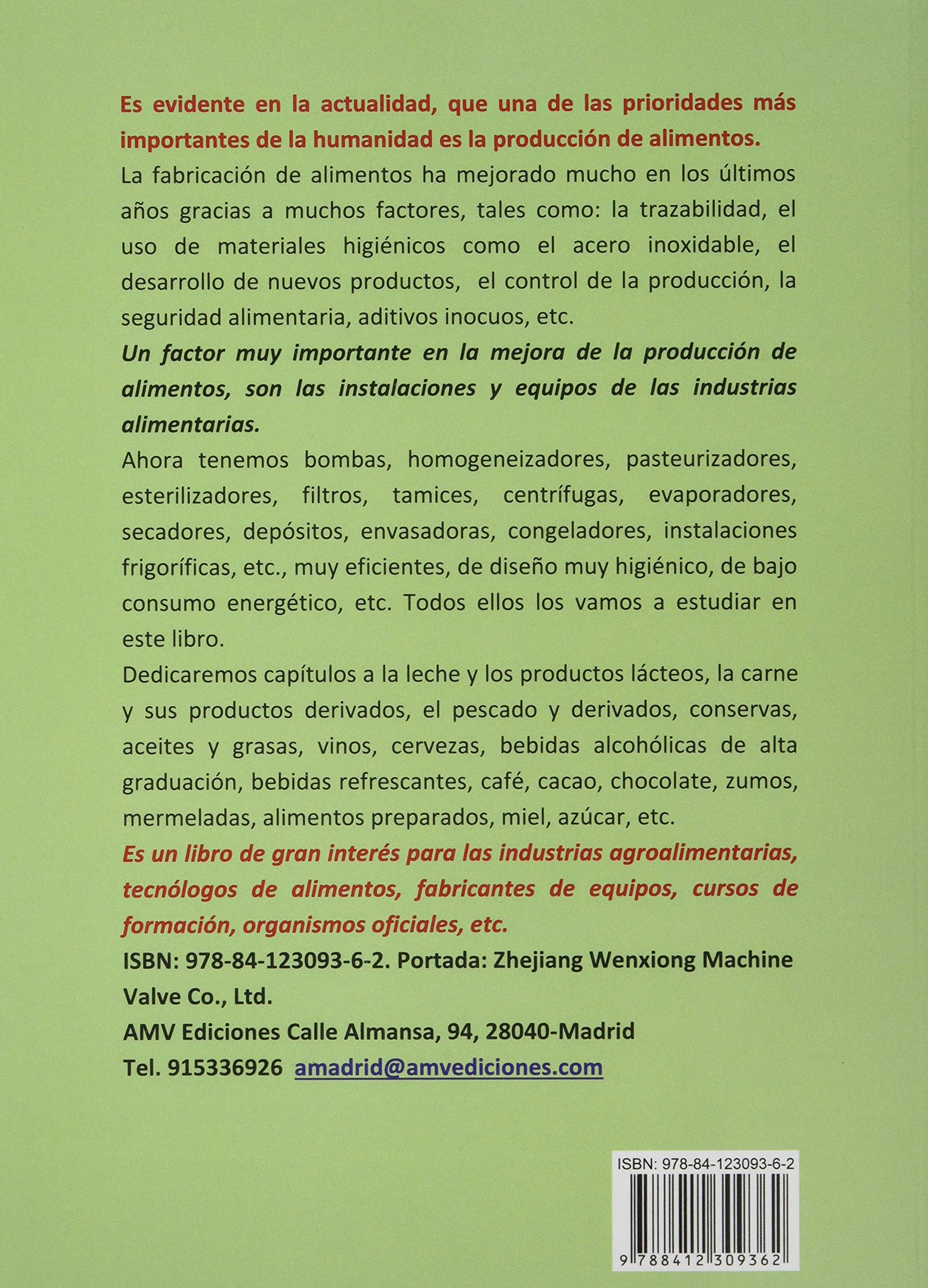 Manual técnico de industrias alimentarias (GENERAL)
