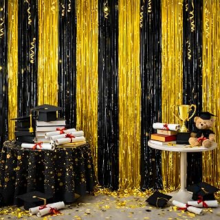 Graduation Decorations 2026 Black Gold Lahore, Karachi - Pakistan