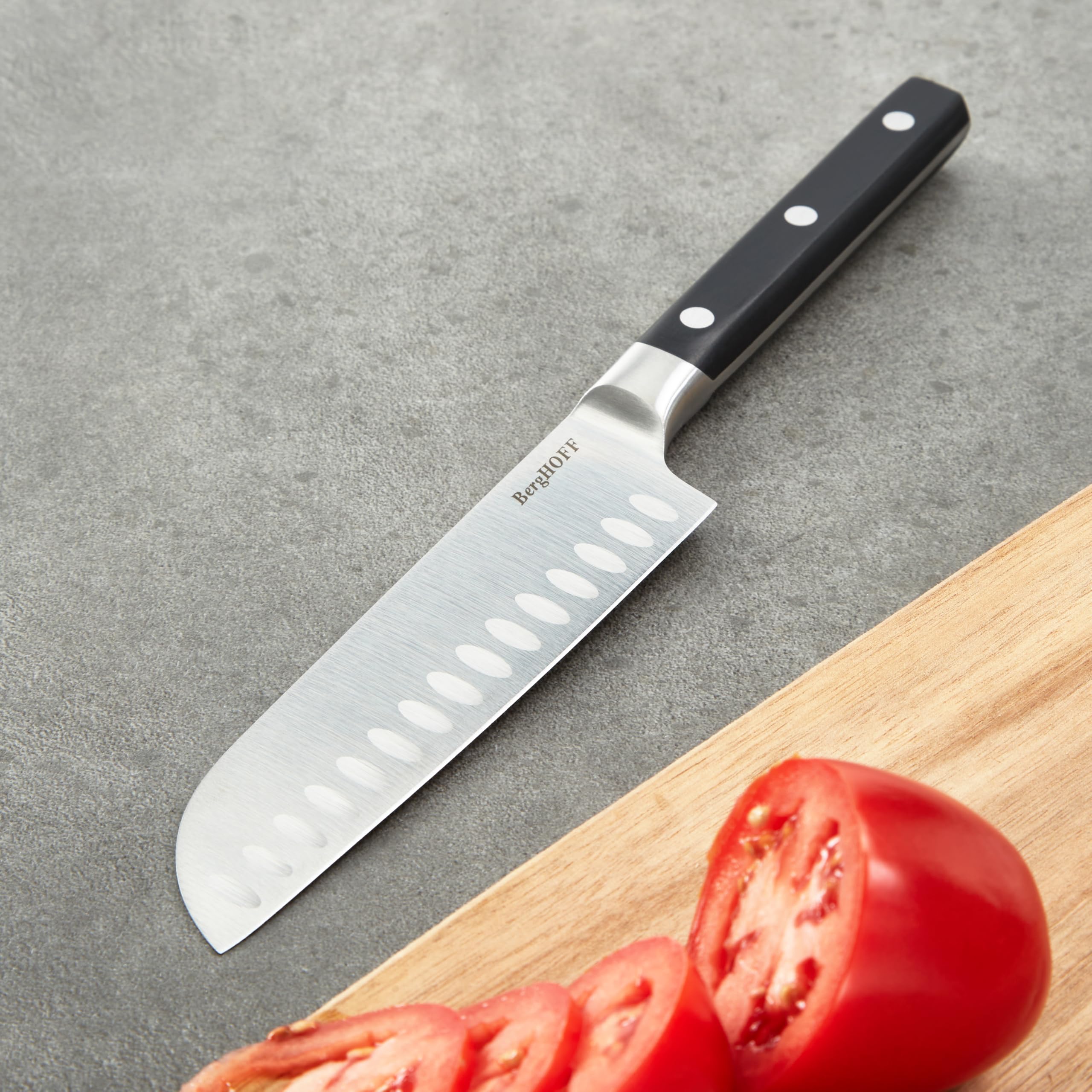 Amazon.com: Berghoff DiNA Gene Stainless Steel 3-Pc Kitchen Knife