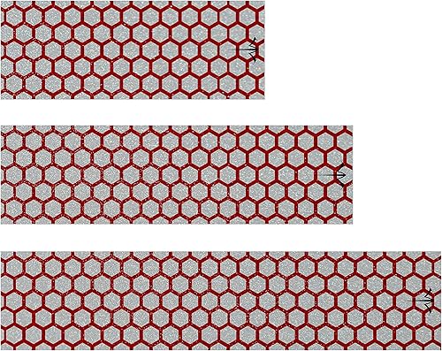 White Water Archery La flecha abierta reflexiva roja del panal envuelve el paquete de 15 PC elige la anchura de la longitud