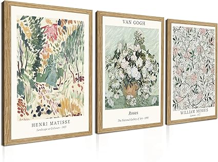 Induslyfe Framed Sage Green Vintage Wall Art Canvas