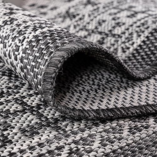 Miniatura 7 de Keen Home Design Alfombra moderna para exteriores, lavable de 5 x 8 pies, para interiores y exteriores, para patio, cocina, balcón, playa, jardín,