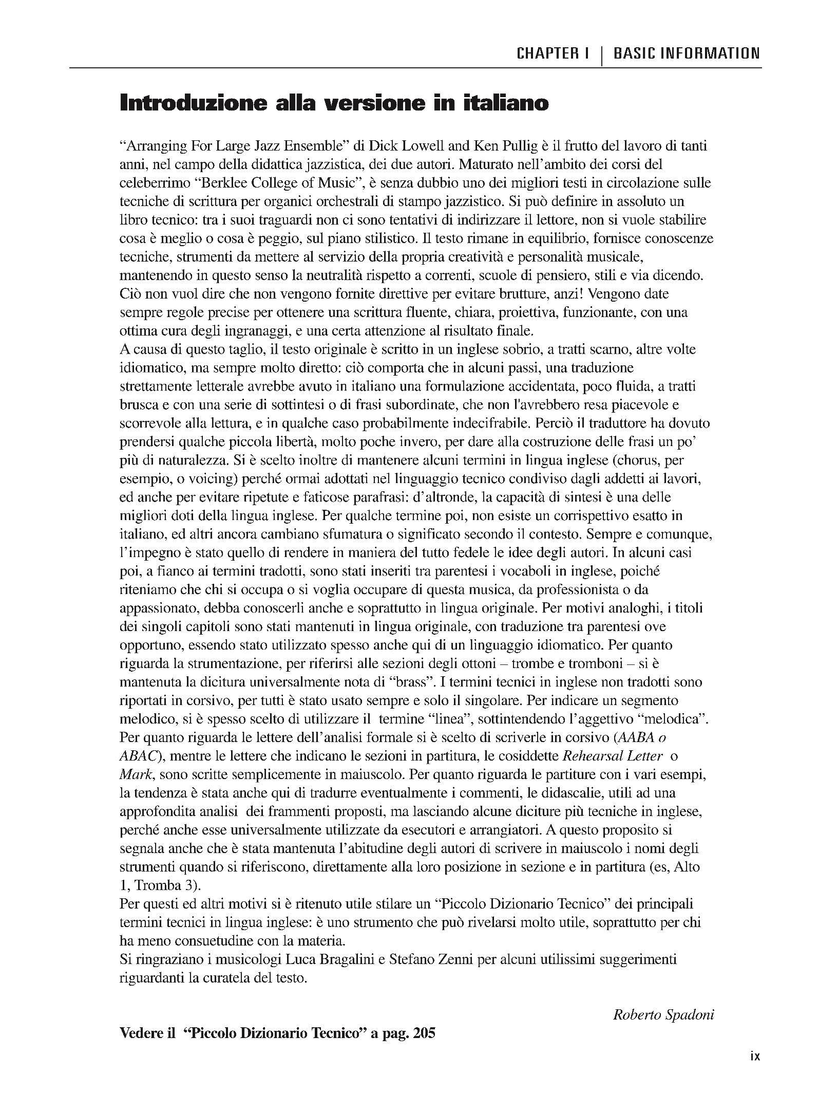 Arranging for large jazz ensemble. Tecniche di scrittura per l'orchestra jazz. Con audio in download
