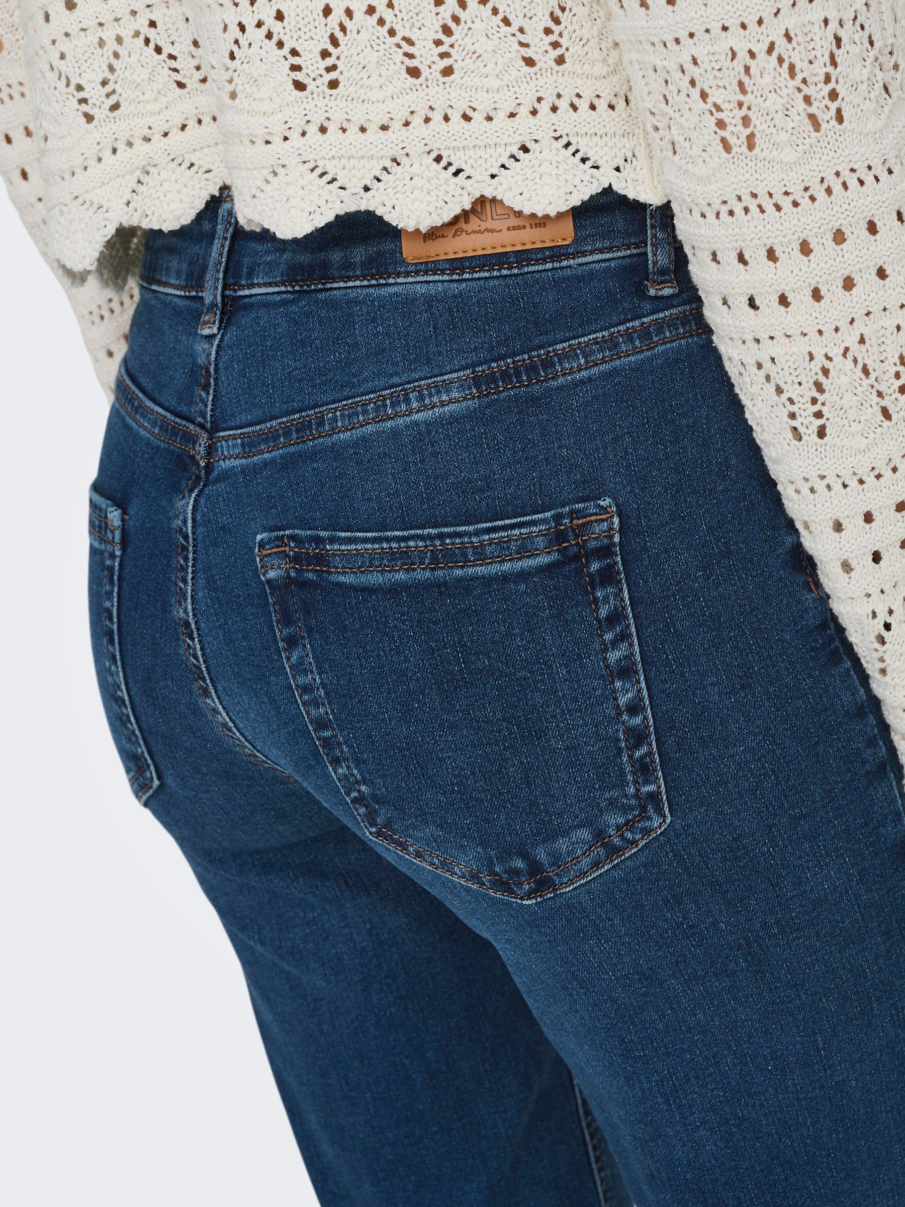 ONLY Straight Fit Jeans ONLBLUSH Mid Waist Straight Fit Jeans