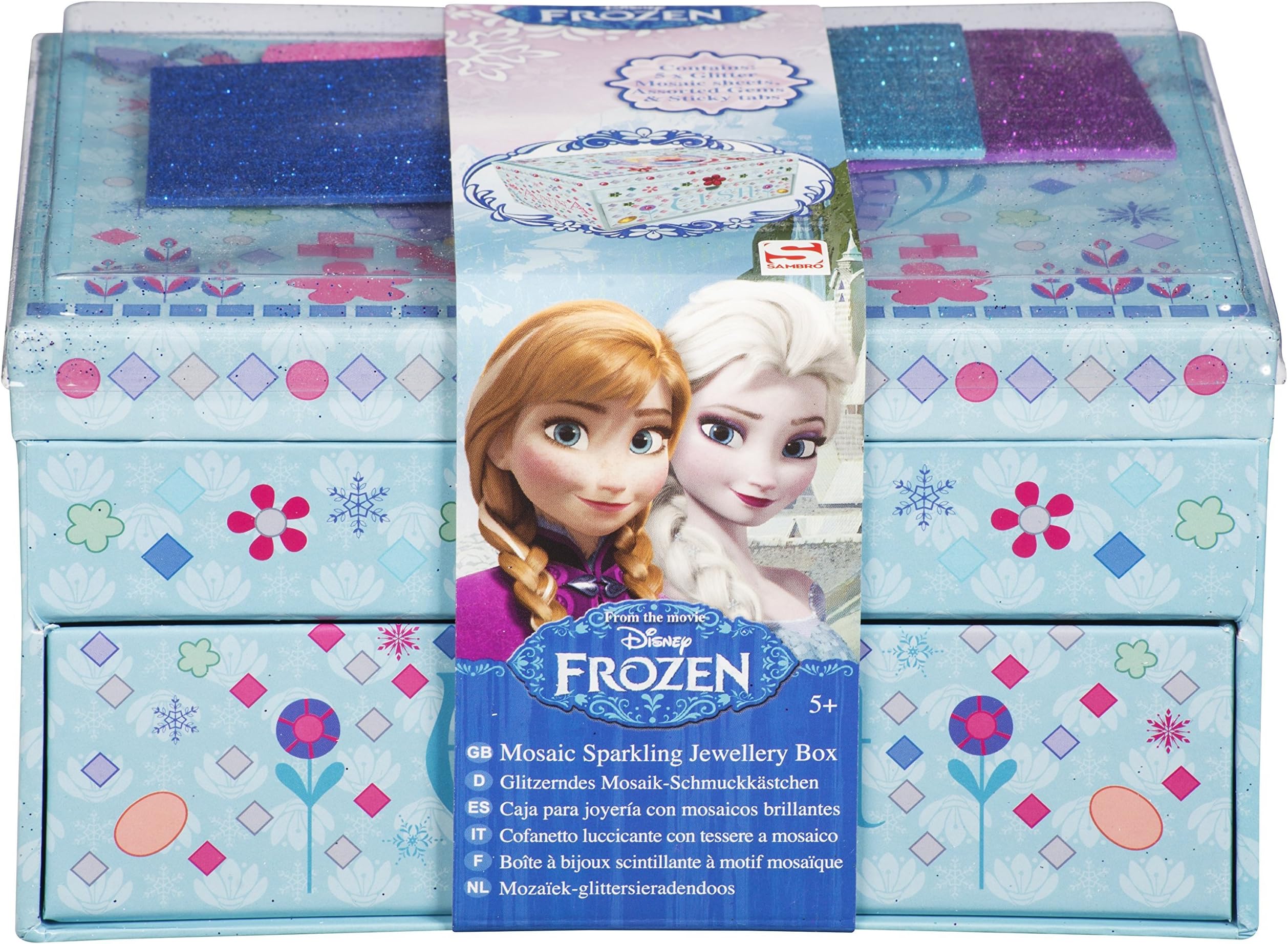Sambro Frozen Mosaic Sparkling Jewellery Box