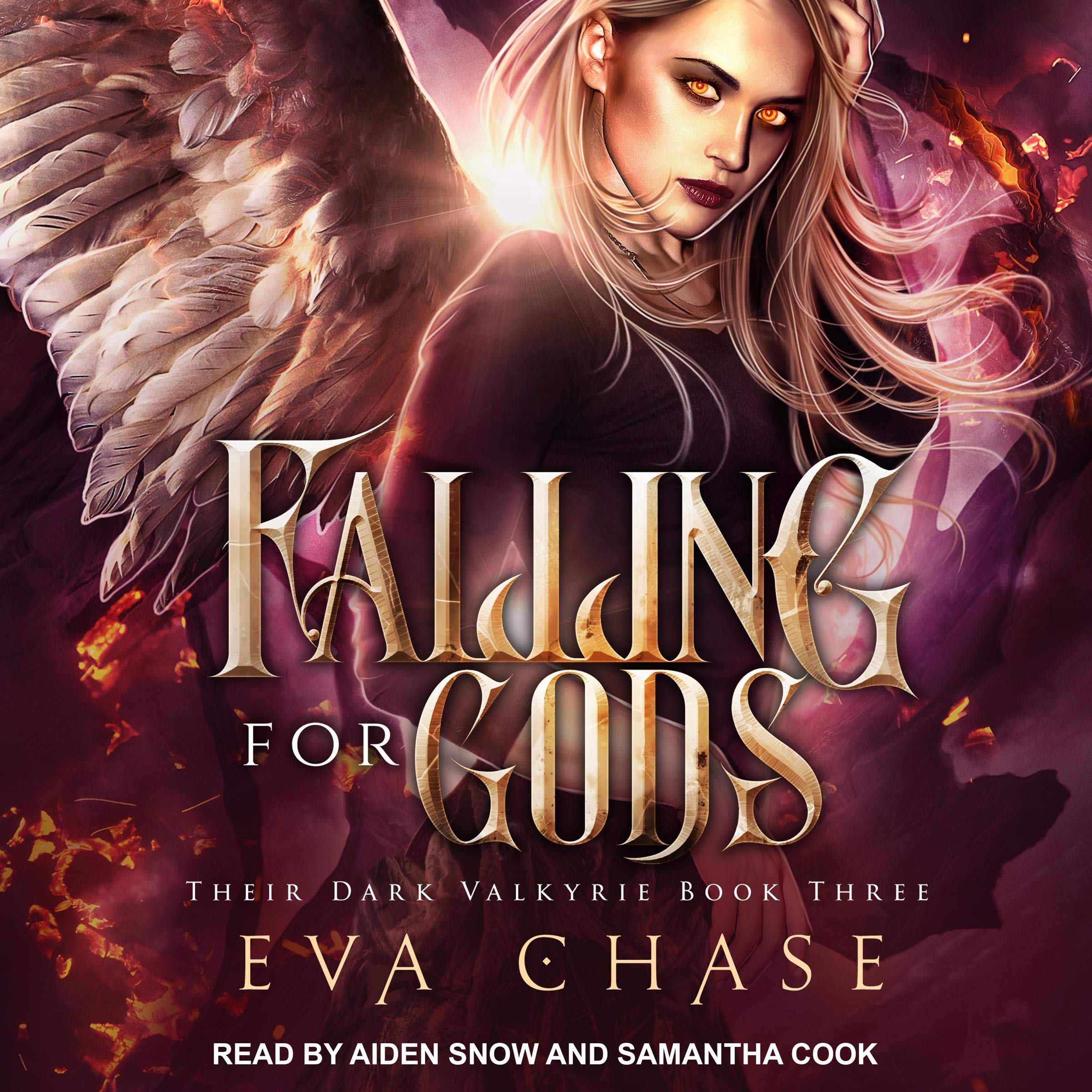 Cover art for Falling for Gods