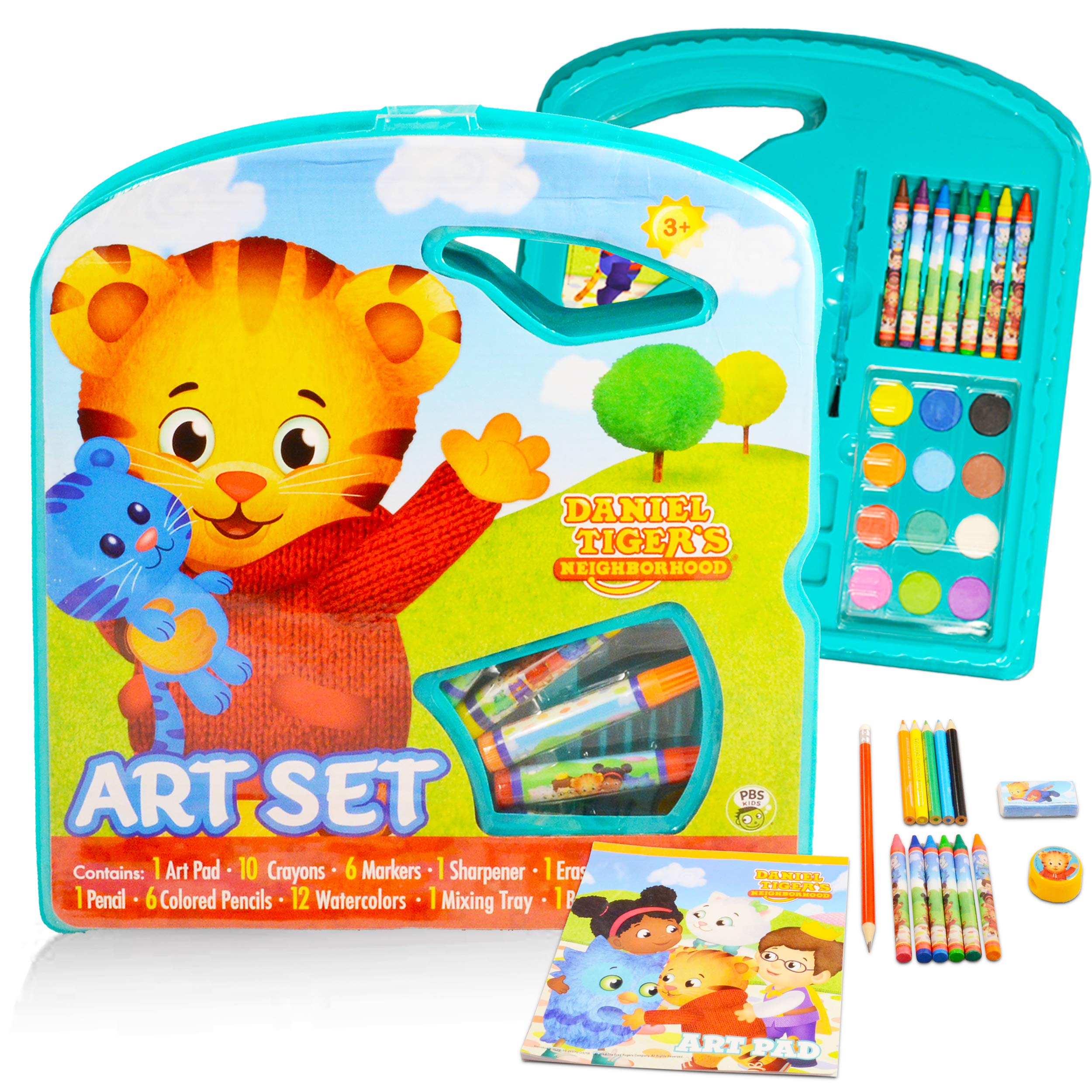 Buy Daniel Tiger Coloring Art Activity Super Set Bundle Giant 40 Pc