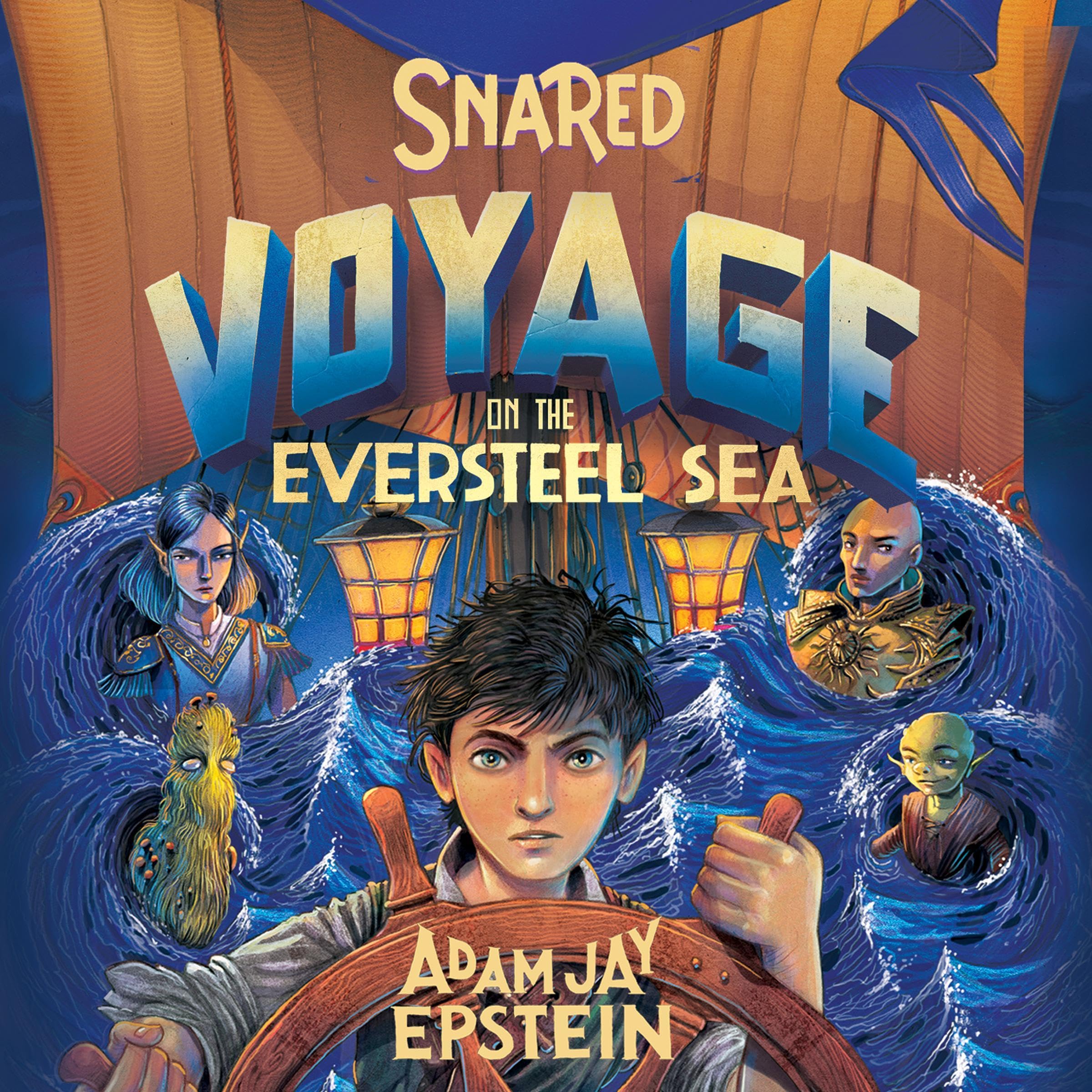 Cover art for Snared: Voyage on the Eversteel Sea