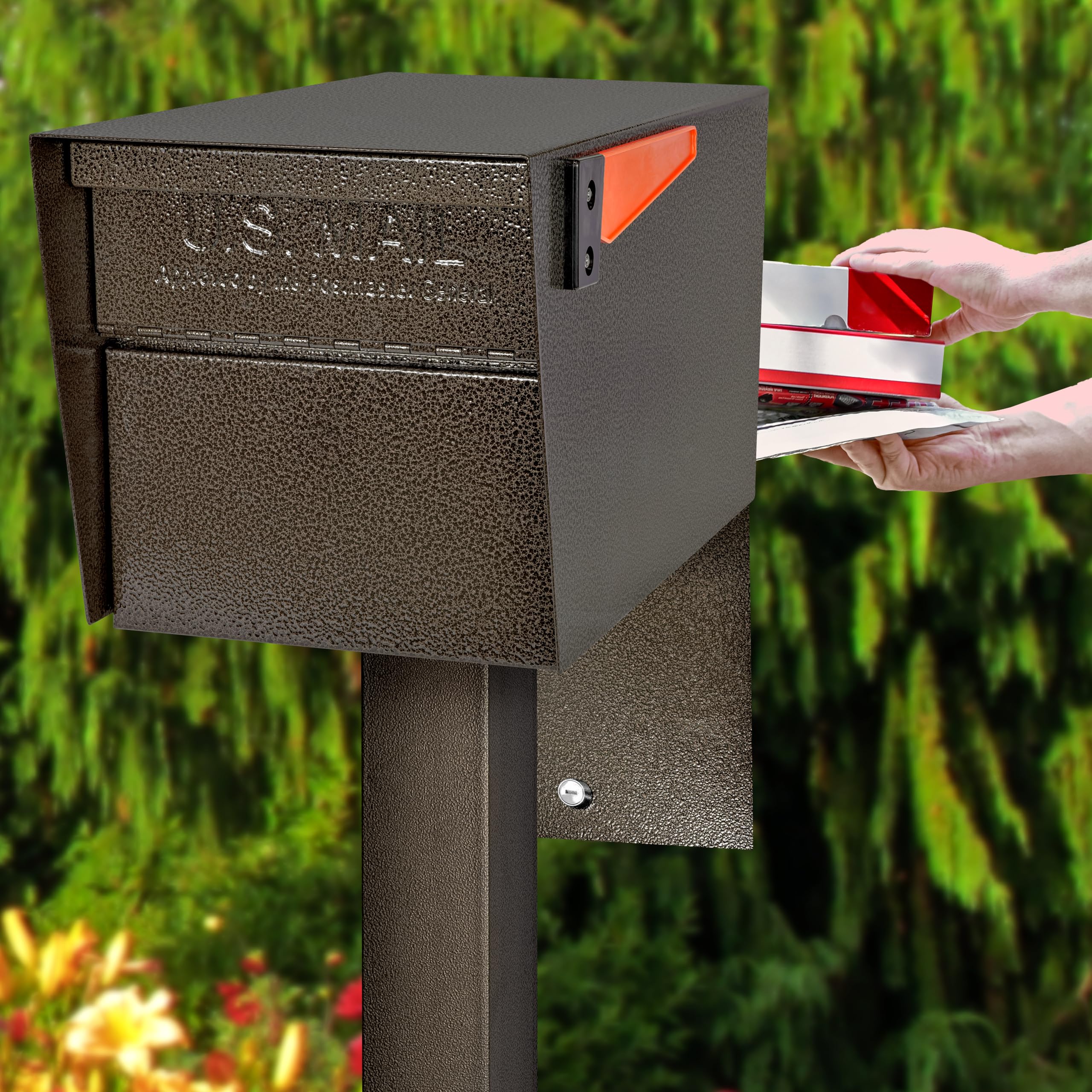 Mail Boss 7528V Mail Manager Street Safe Locking Security