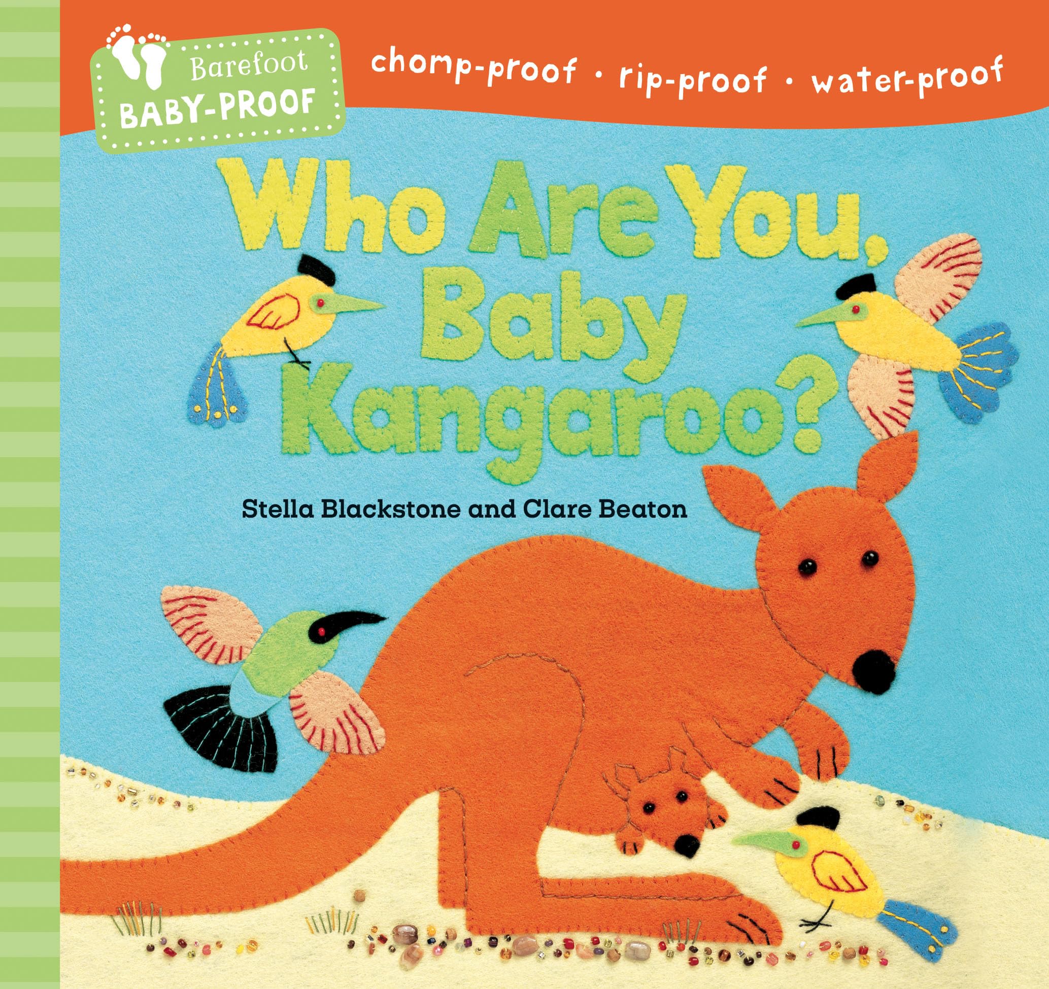 Stella Blackstone Who Are You, Baby Kangaroo? Paperback Book