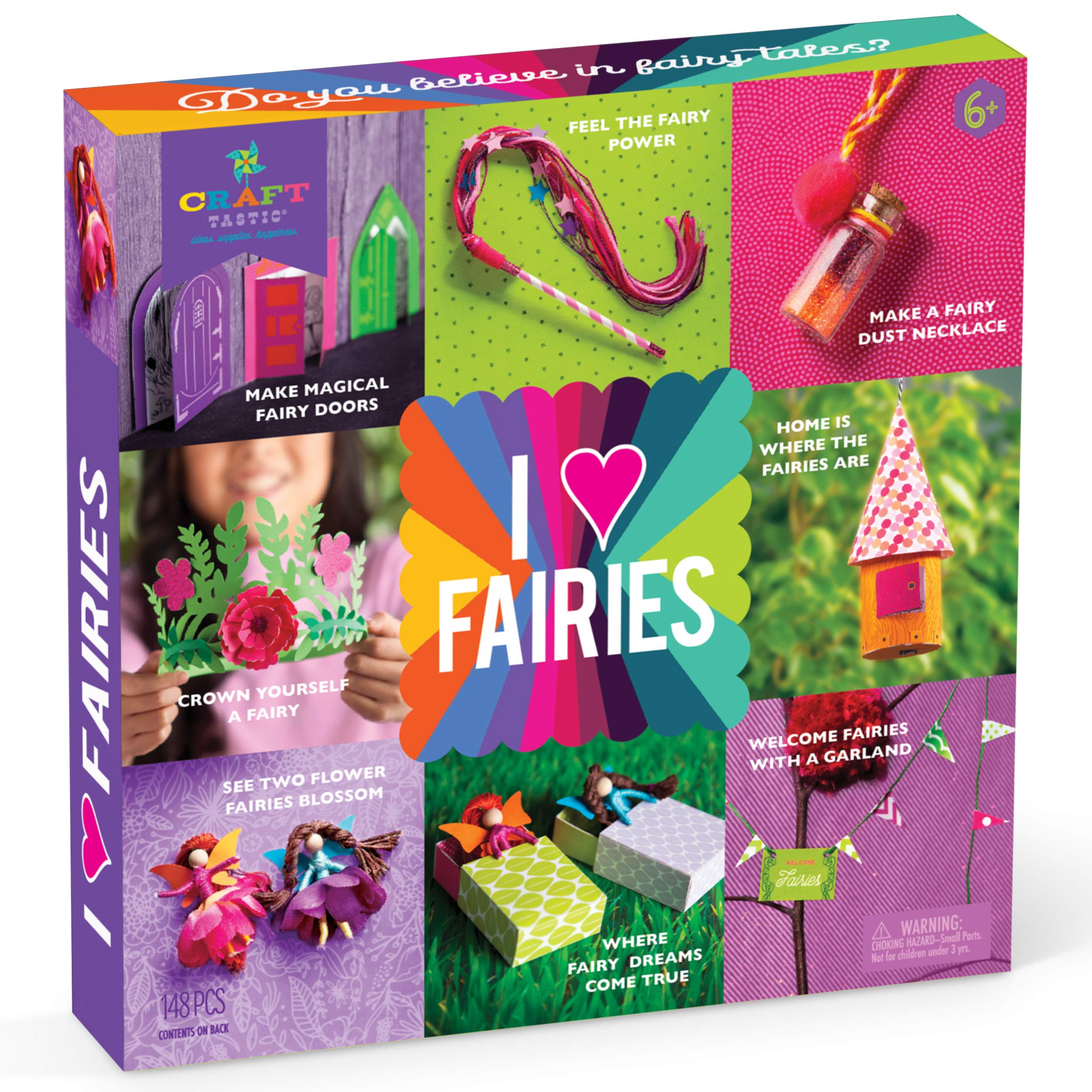 Buy Crafttastic I Love Fairies Kit Craft Kit Makes 8 FairyThemed