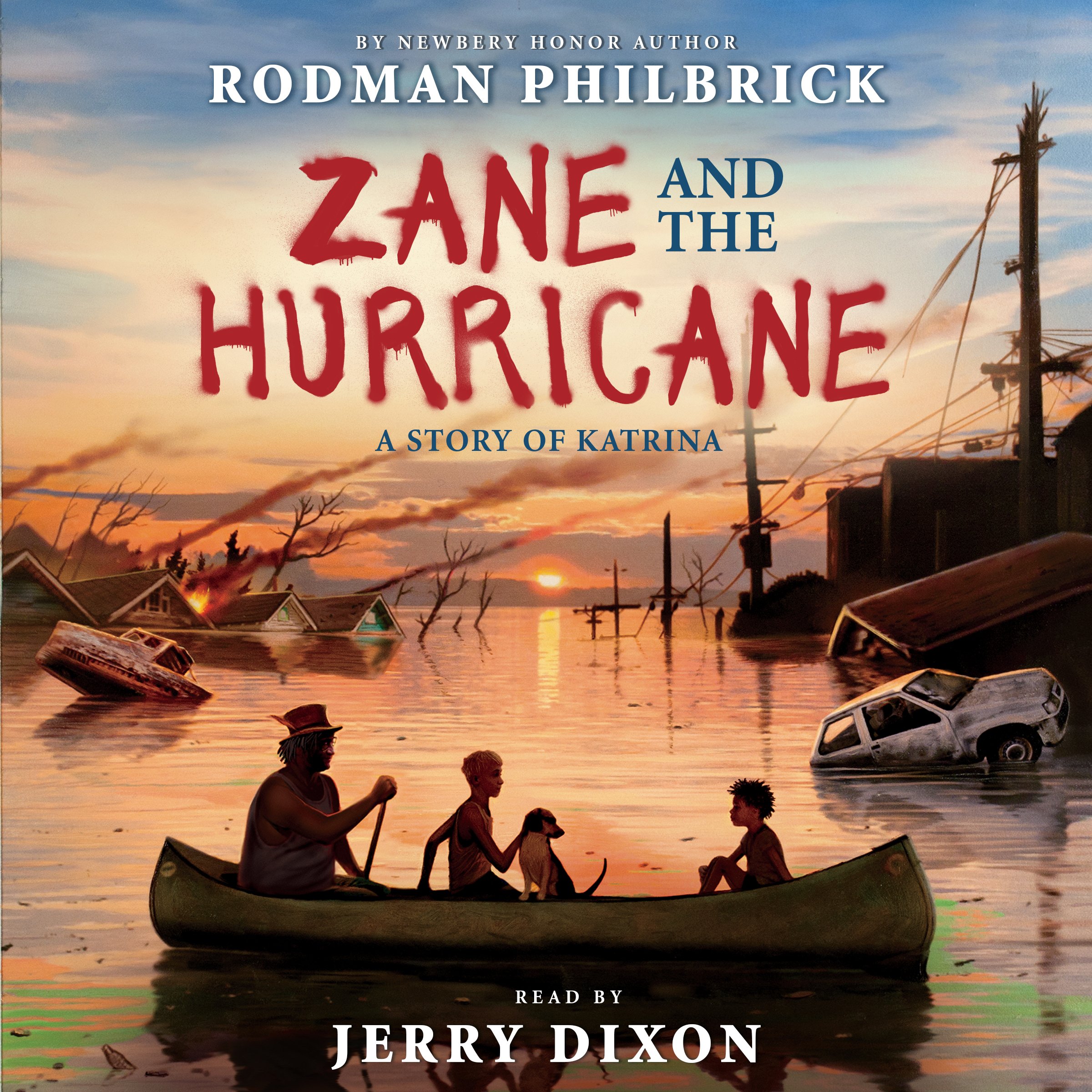 Cover art for Zane and the Hurricane: A Story of Katrina