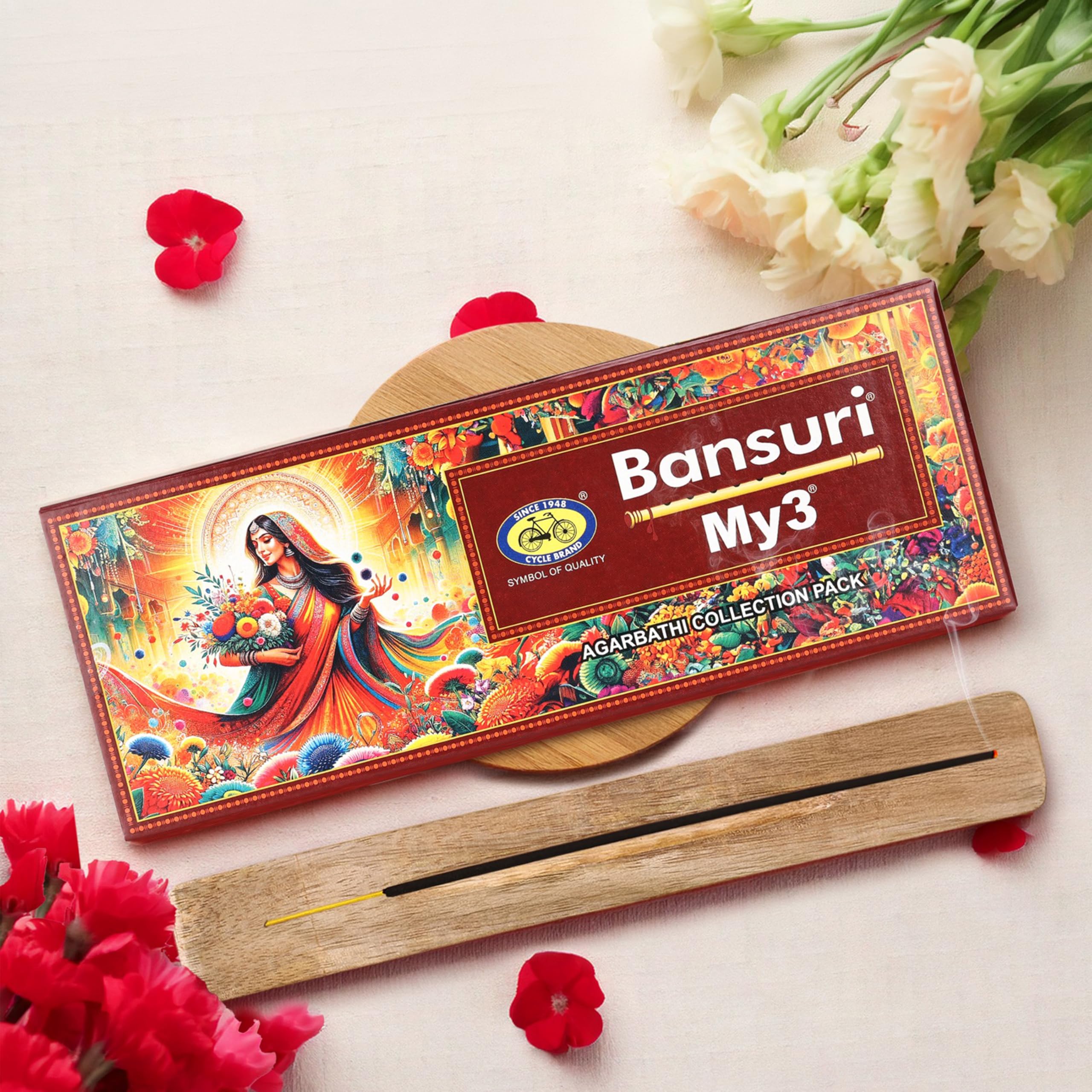 Cycle Pure Bansuri My3 Collection Pack – Premium Incense Sticks – GM 250-image-41