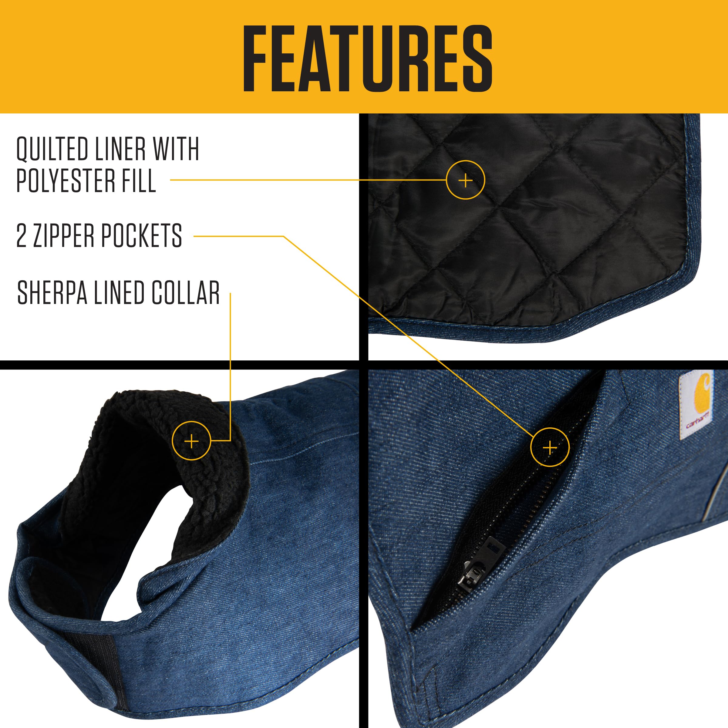 Amazon.com : Carhartt Firm Duck Dog Chore Coat, Insulated Weather