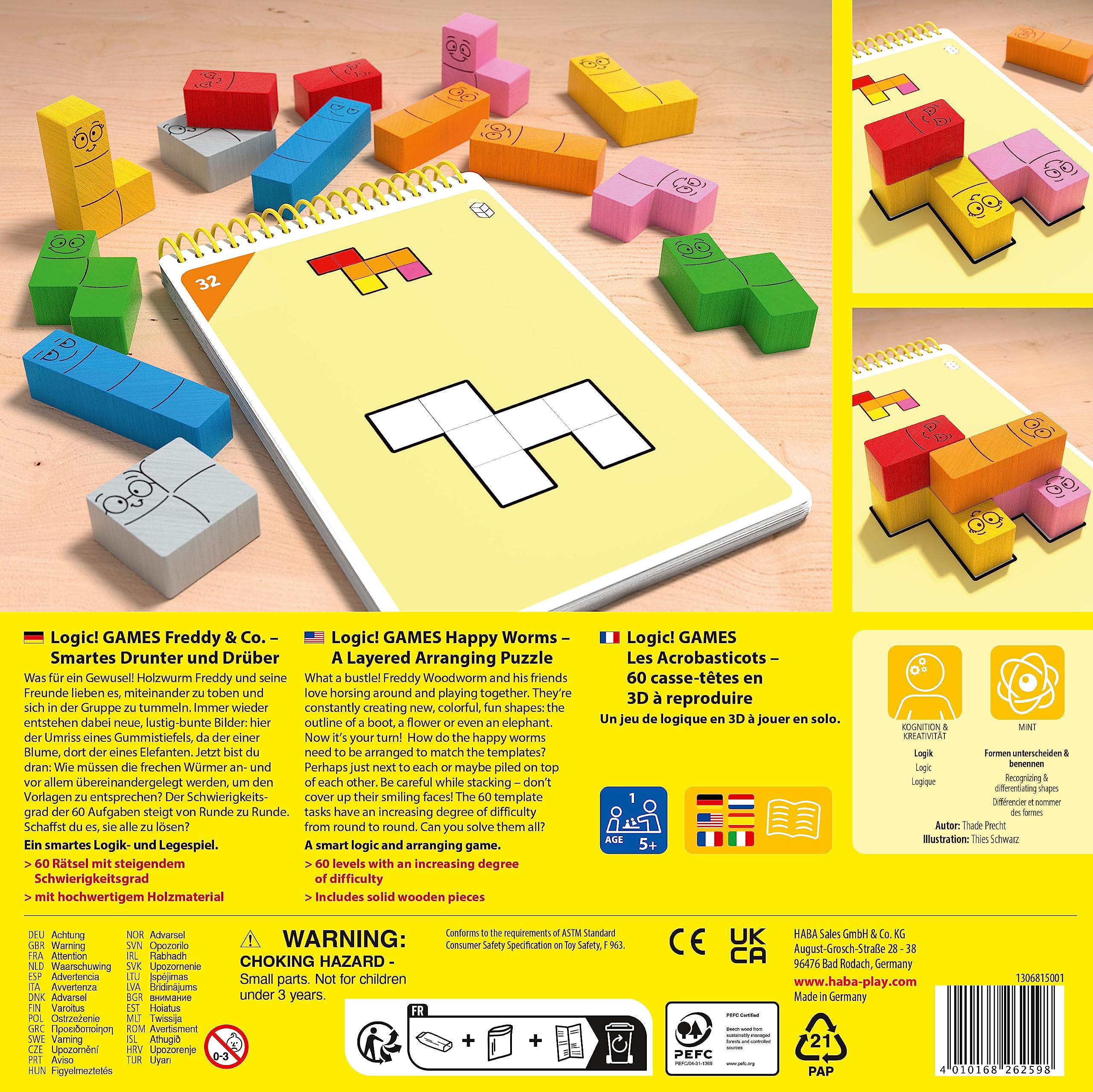 HABA Logic! Games - Freddy & Co.