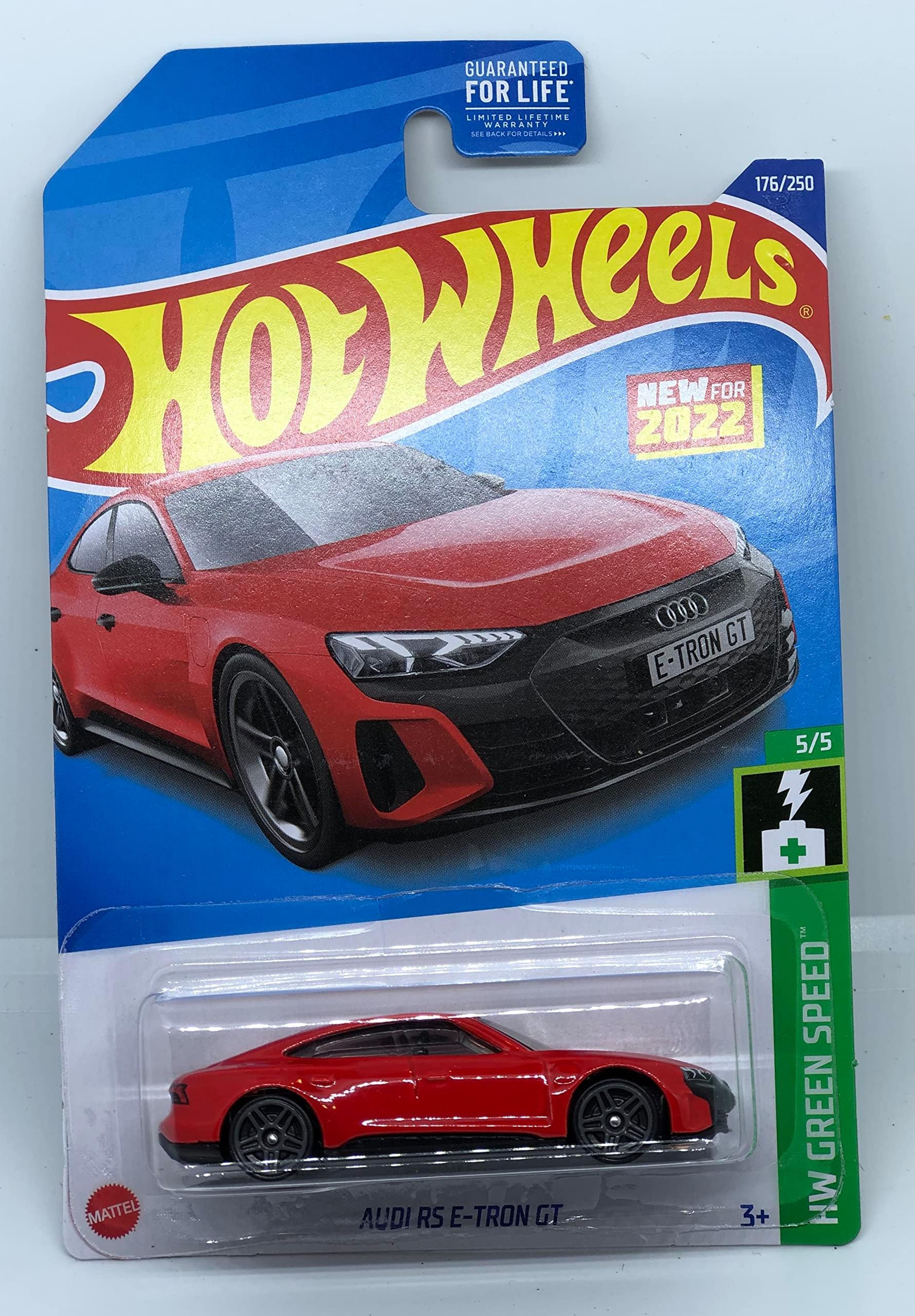 2022 - Audi RS E-TRON GT - Red - HW Green Speed 5/5-176/250