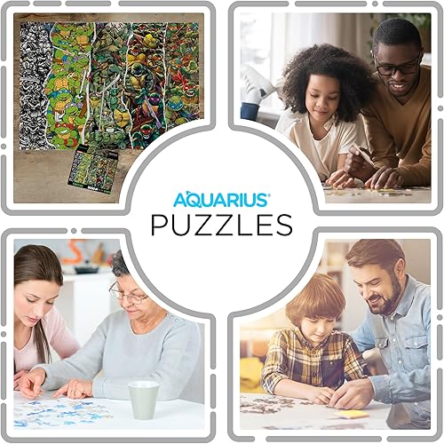 Miniatura 4 de AQUARIUS TMNT Timeline - Rompecabezas de 3000 piezas (rompecabezas de 3000 piezas), sin deslumbramiento, ajuste de precisión, mercancía y