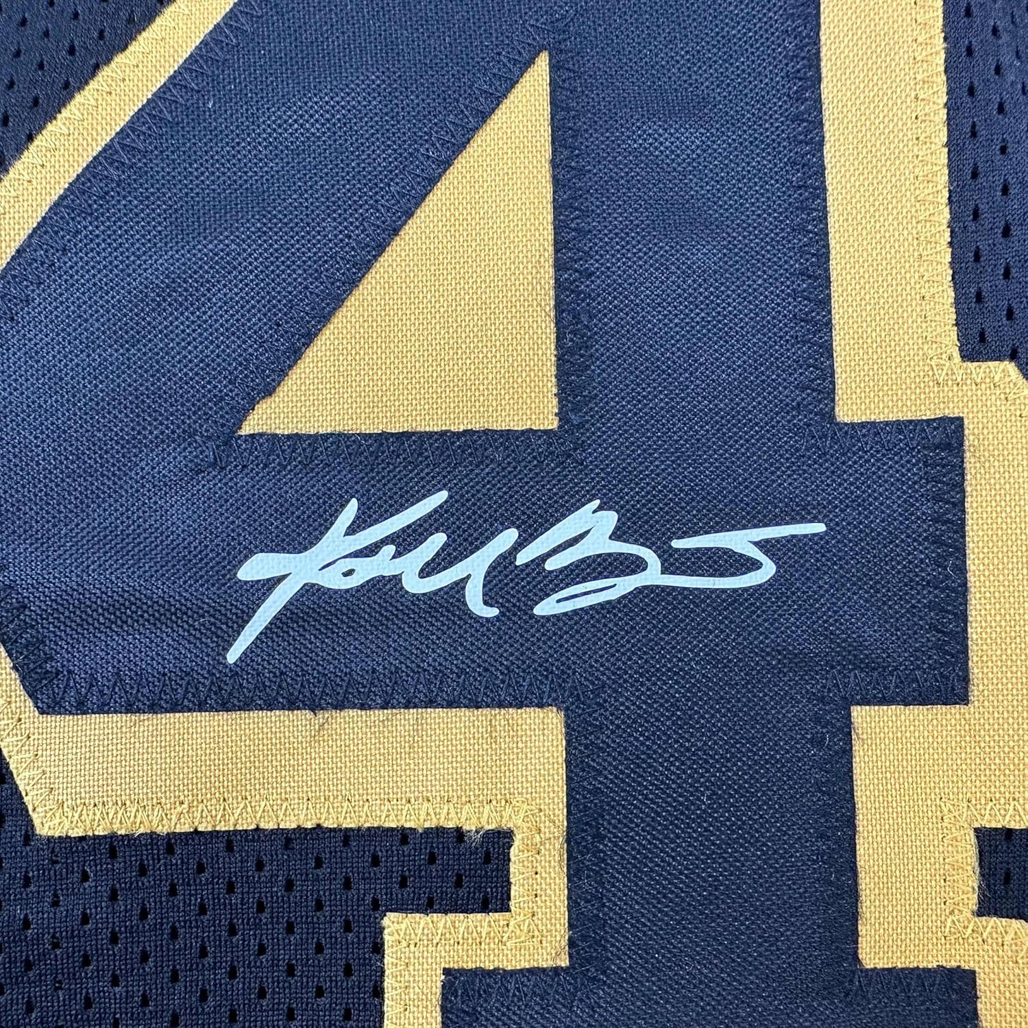 Facsimile Autographed Kobe Bryant #24 Black Mamba Los Angeles LA Reprint Laser Auto Basketball Jersey Size Men's XL - Image 2