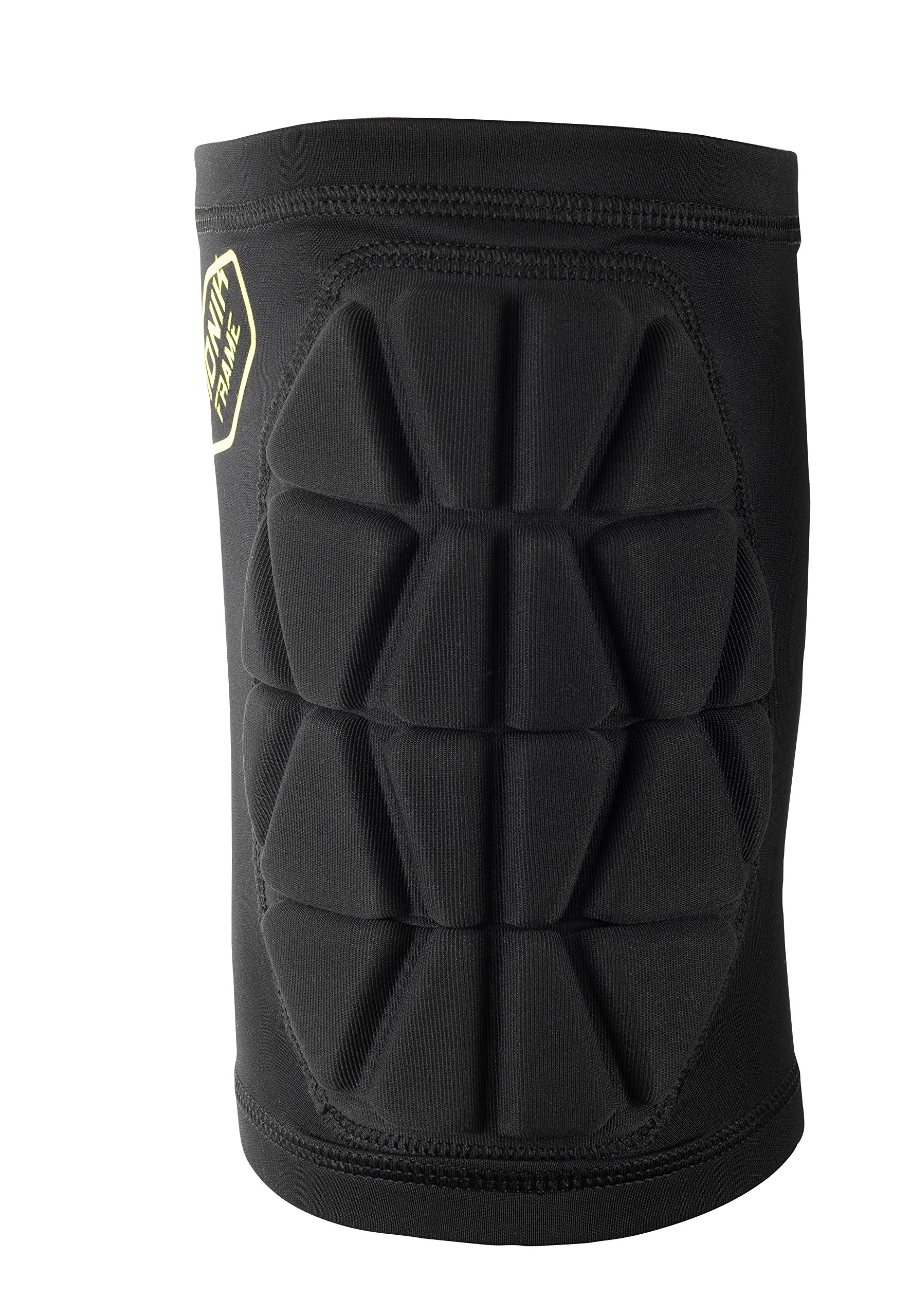 Uhlsport Unisex Adult Bionikframe Knee Pad - Black/Fluo Yellow, Small