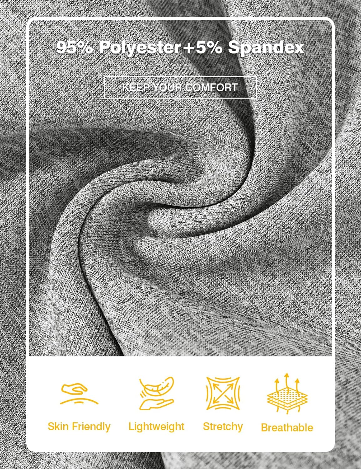 Gopune Men's Tracksuits 2 Piece Casual Athletic Jogging Warm Up Sweat Suits Workout Sports Sets - Image 4