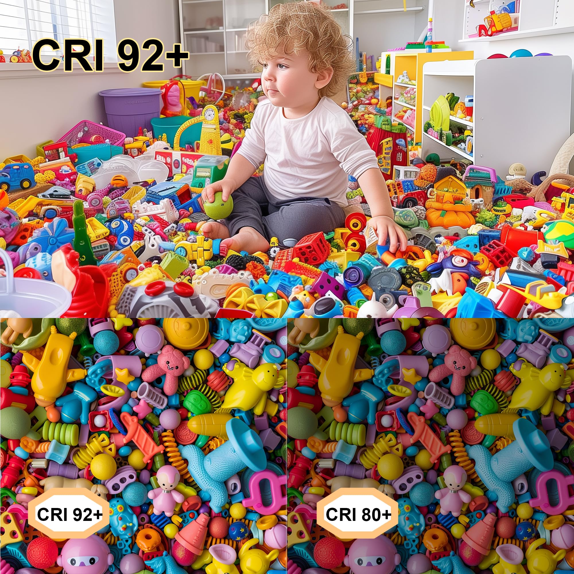 ACELUMO Striscia LED 4000k, Striscia LED COB 3 metri con Alimentatore e Dimmer, CRI 92+, larghezza 8 mm, Striscia LED Dimmerabile per Mobile, TV, Cucina, Bianco Naturale