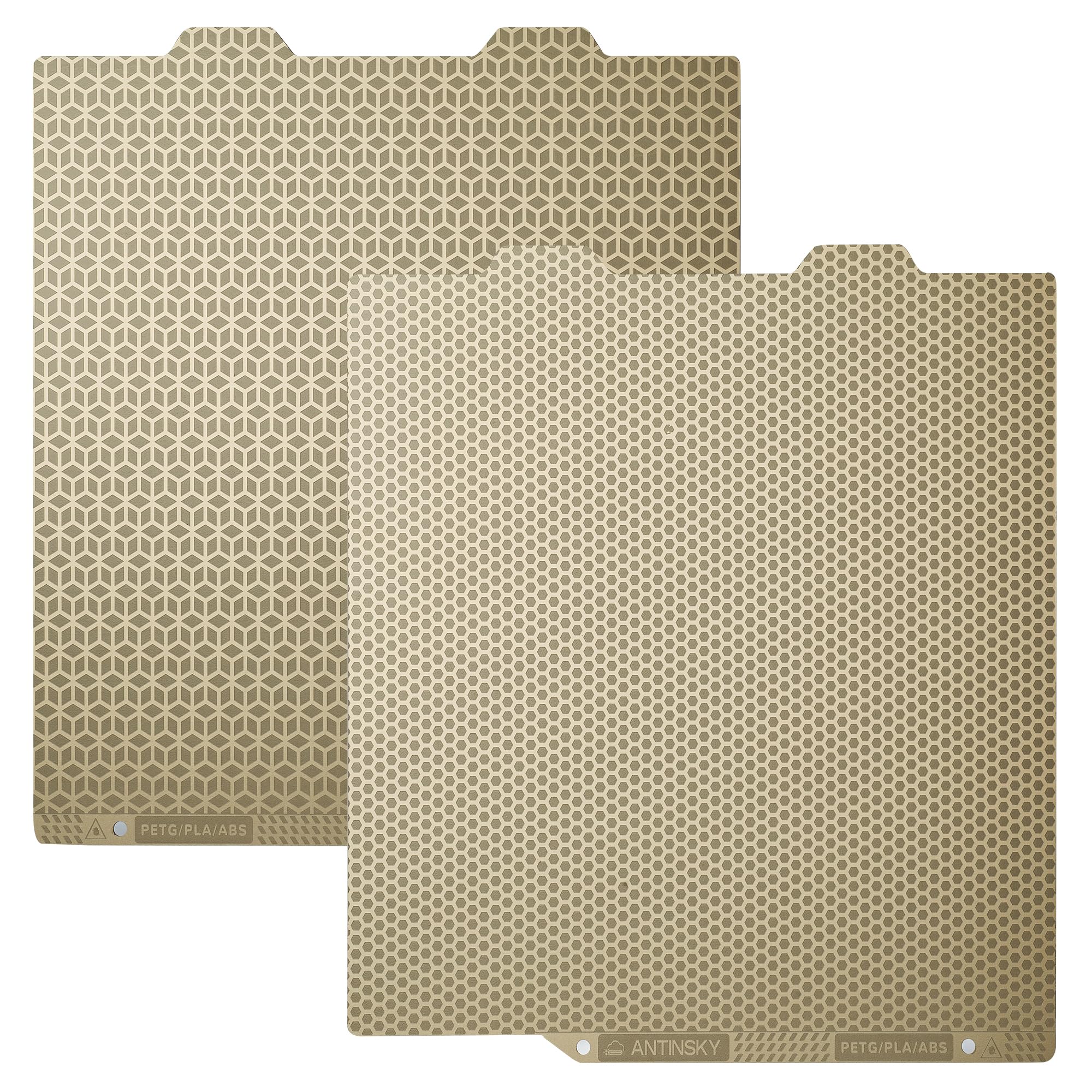 Bambu Lab PEI Sheet Double Sided 184 x 184mm Flexible Magnetic Steel Sheet Easy to Remove Mold PEI Build Plate for Bambu Lab A1 Mini 3D Printers