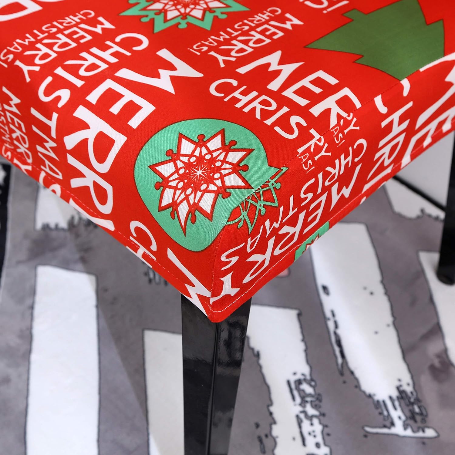 Big Sale Kivors Universal Stretch Chair Slipcovers, Removable Chair Cover Washable Dining Chair Cover Chair Protective Covers for Husse Hotel Party Banquet (6pcs, Red)