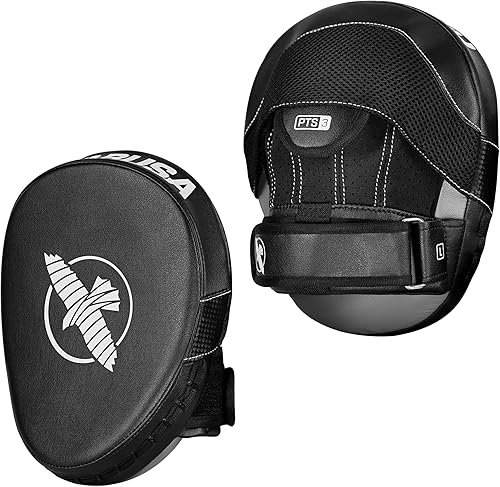 Hayabusa PTS 3 Focus Mitts Par - Mitones - Negro Micro