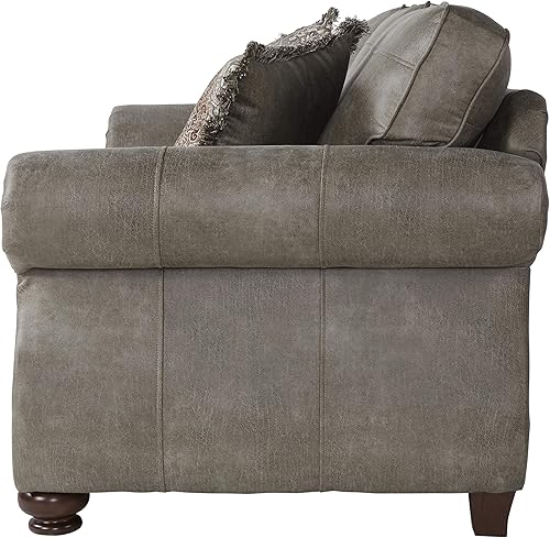 Miniatura 3 de Roundhill Furniture Leinster - Asientos de amor, color gris