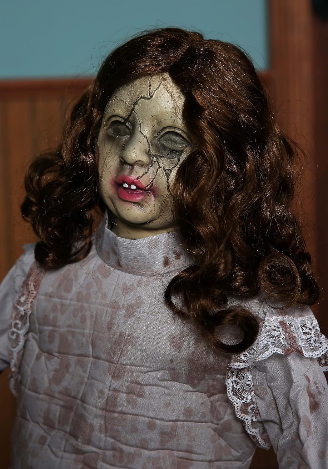 Fun Costumes 3FT Animated Ring Around the Rosie Decoration, Haunted House Scary Decor Moving Circle Indoor Outdoor Display