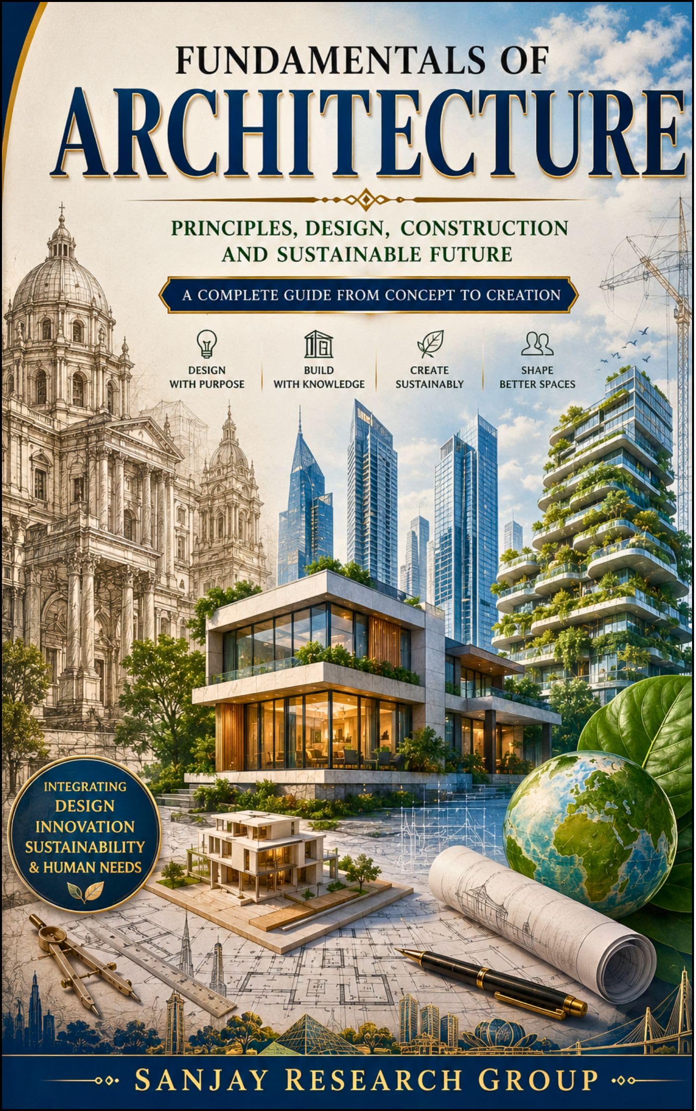 Architecture A Complete Guide Sanjay Mandavi livre anglais de concept design global tome 8