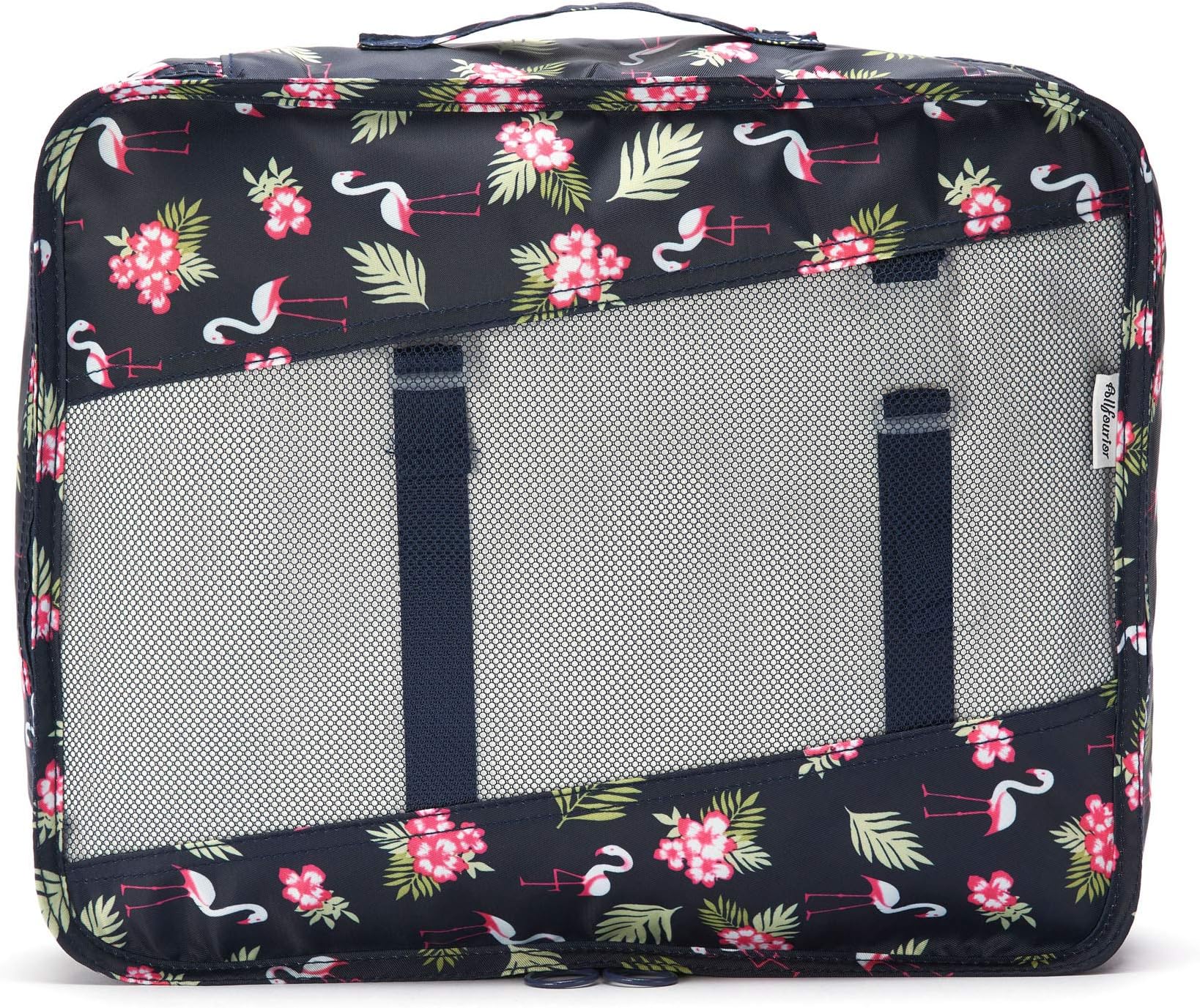 Allfourior Travel Packing Cubes -5 Set Compression Package Luggage Organizer