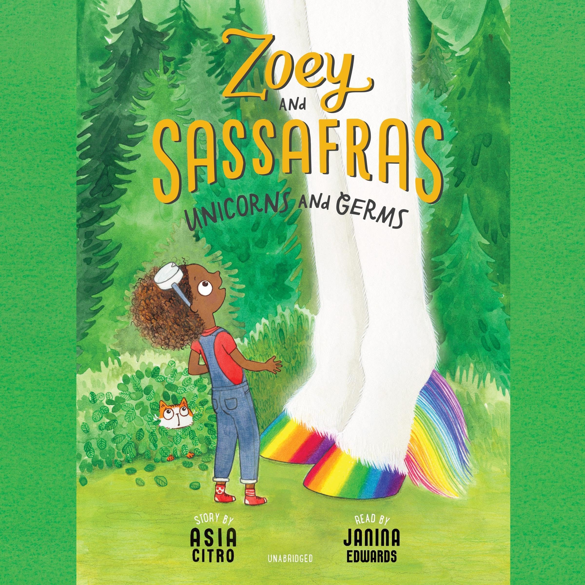 Cover art for Zoey and Sassafras: Unicorns and Germs