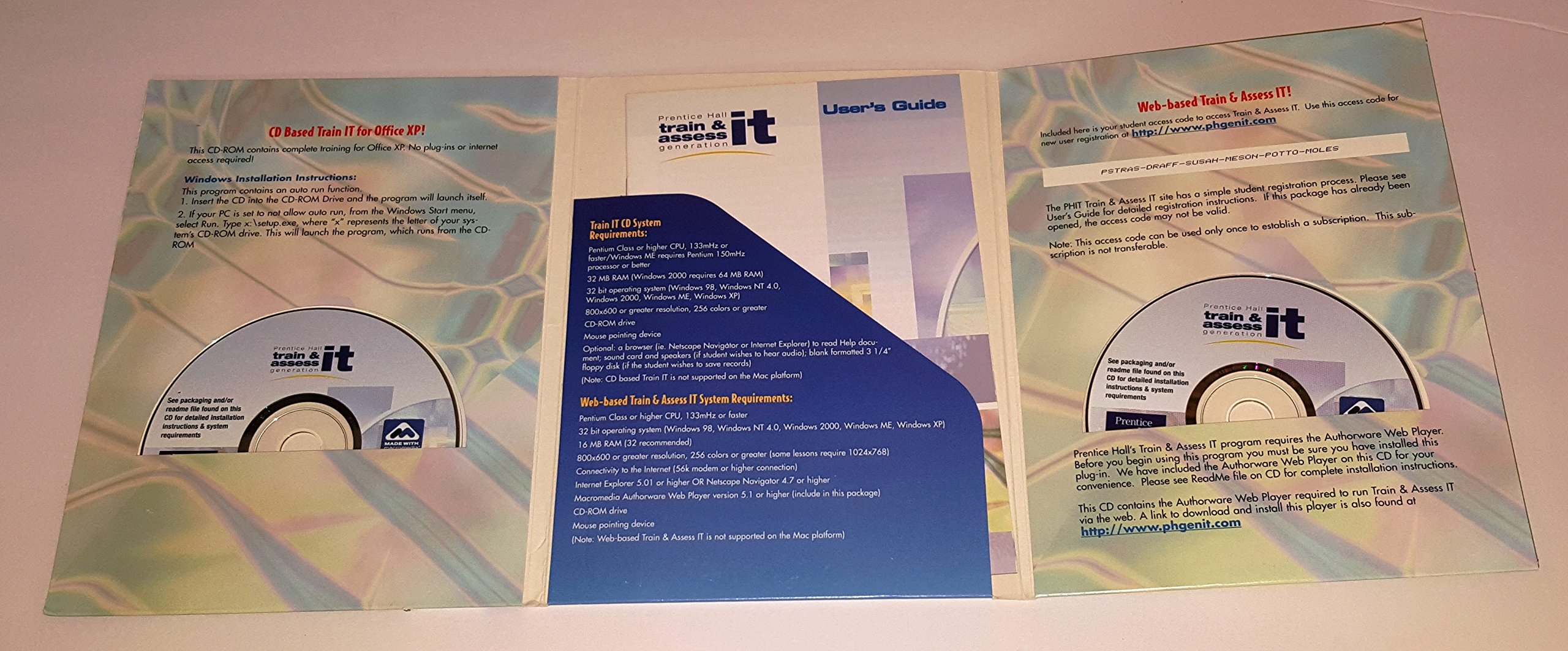 Train and Assess IT XP Premium Package (Standalone) (CD, access Code and users guide)