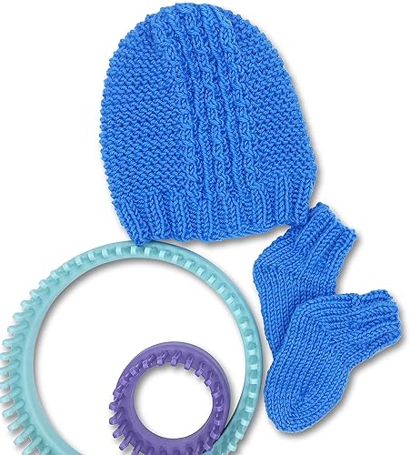 Miniatura 3 de Authentic Knitting Board Telares de punto KB para bebés, calibre 3/8"