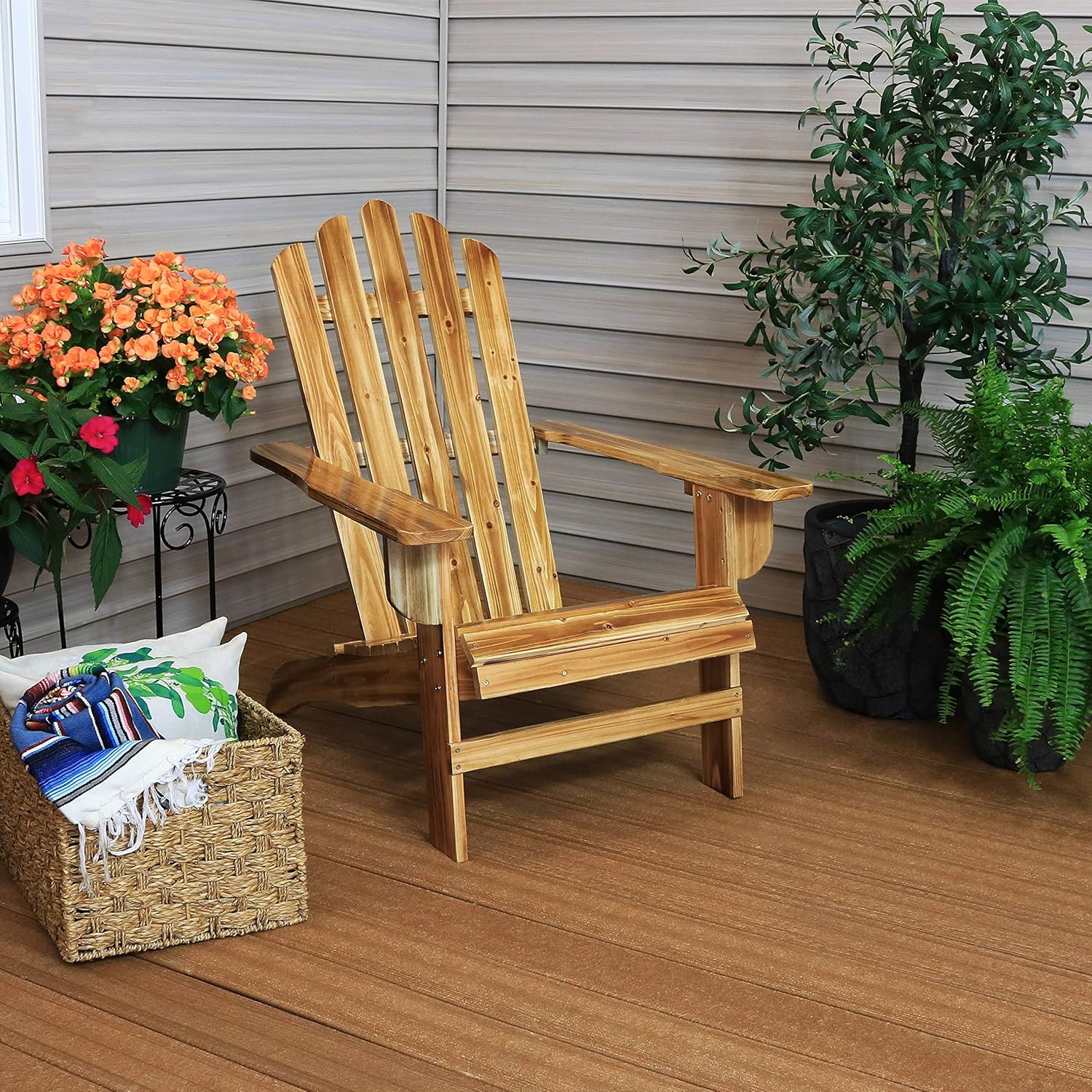 Adirondack Chair in an outdoor setting