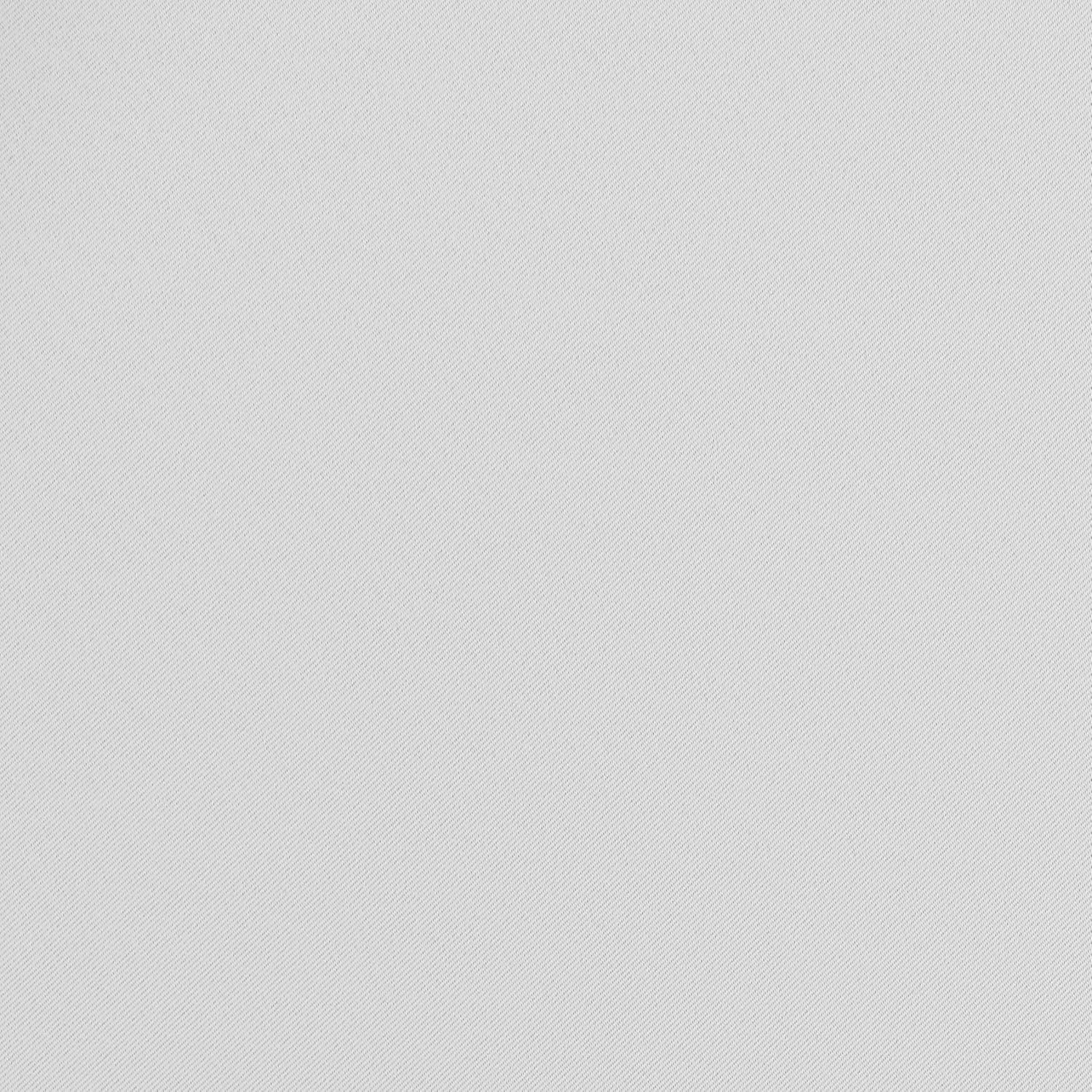 ECLIPSE Bradford Thermal Insulated Blackout Waterproof Grommet Curtain for Outdoor or Patio (1 Panel), 52 in x 84 in, Silver White